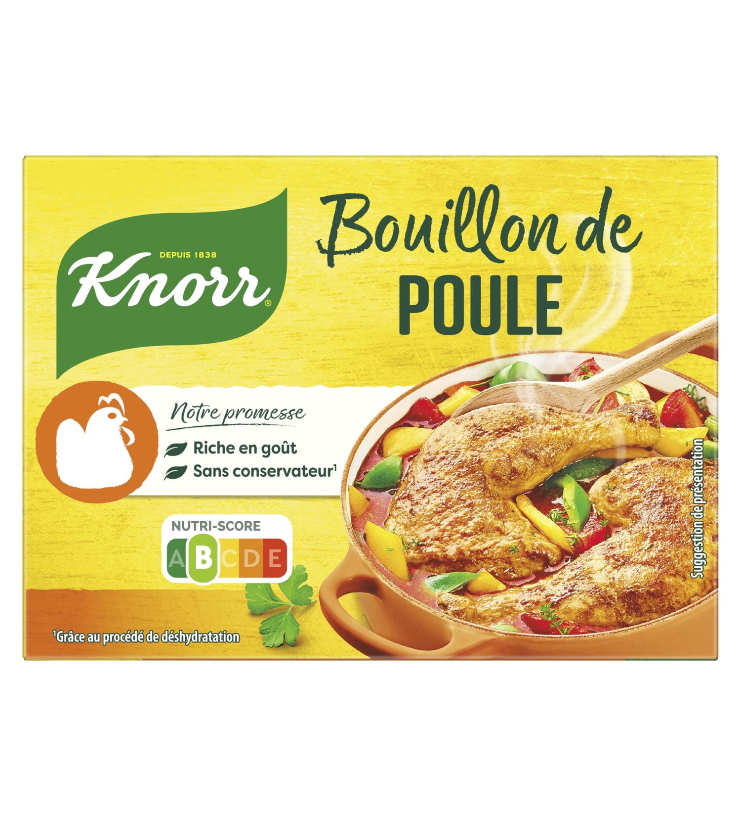 Knorr Chicken Broth 15 tablets 150 g - Buy Online on GoSupps.com