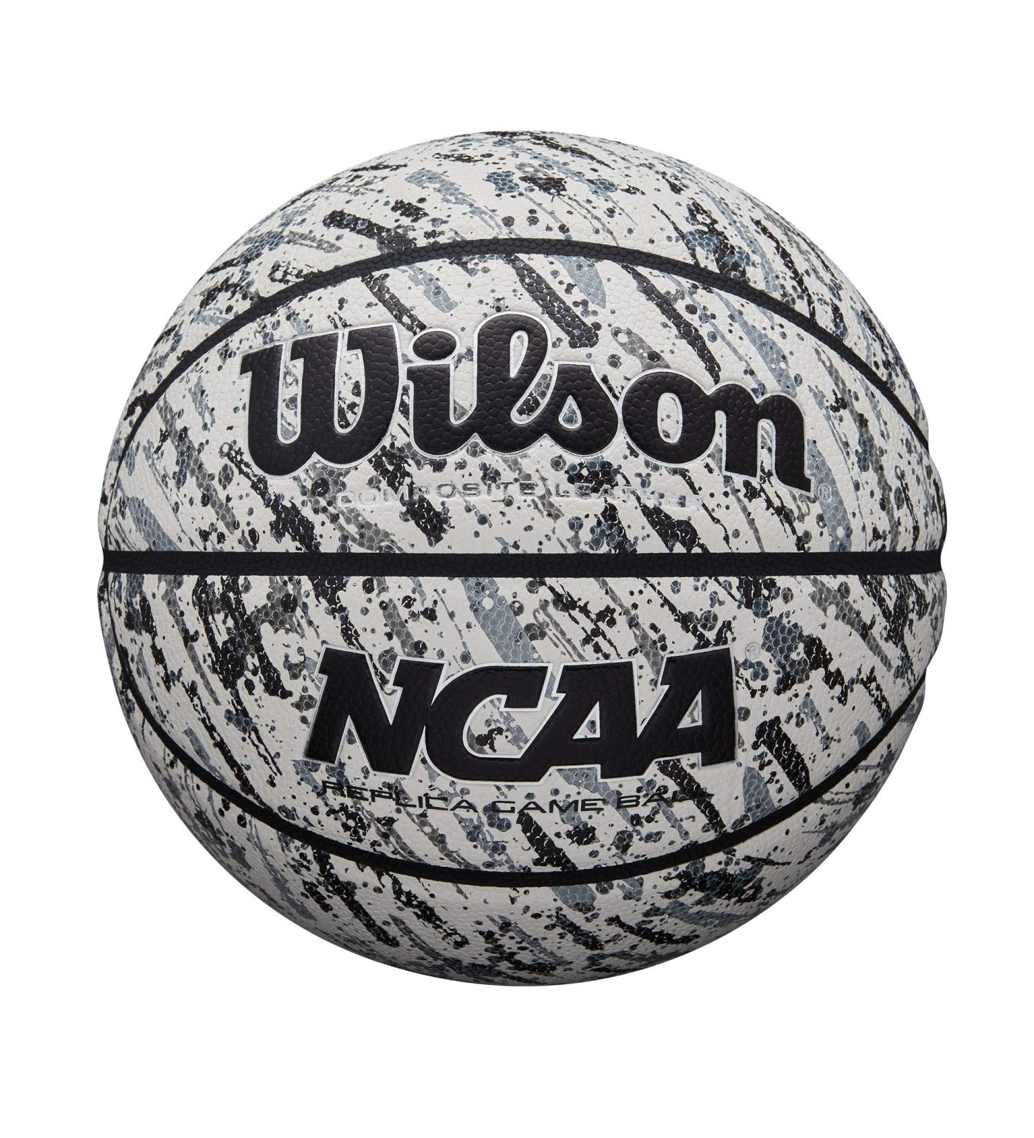 Buy Wilson NCAA Replica Basketballs - Size 7 (29.5 & 28.5) - Black/White - International Shipping Available - Buy Online on GoSupps.com
