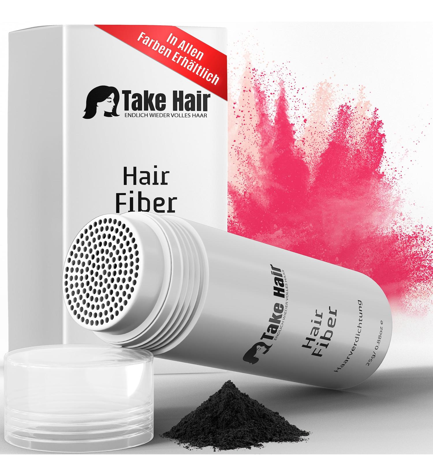 Take Hair I for Women Rain and Wind Resistant 25g Bulk Hair for Thickening Hair Powder for Hair Loss and Thinning Hair (Dark Brown) - Buy Online on GoSupps.com