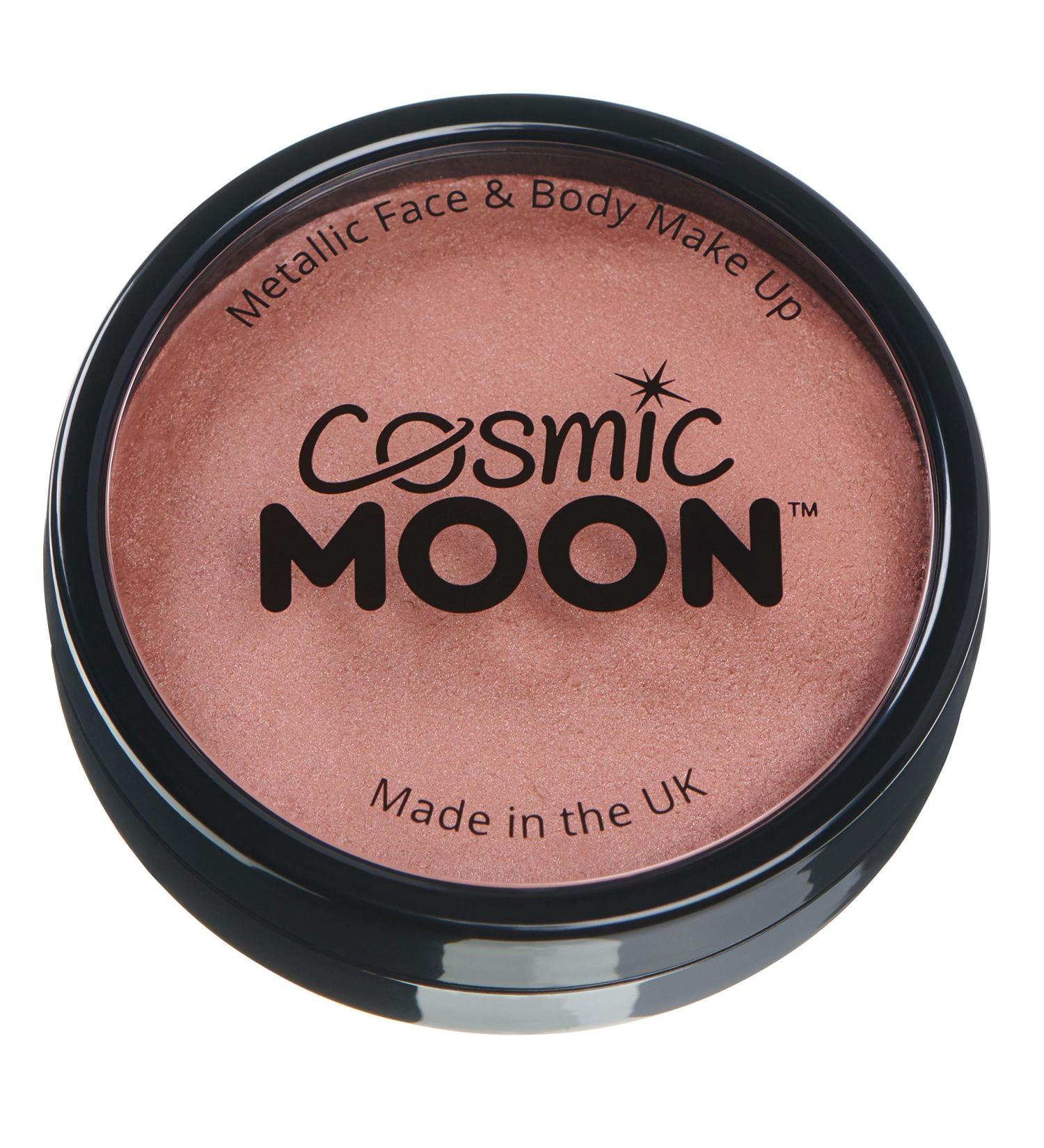 Cosmic Moon | Professional Rose Gold Water Activated Metallic Face Paint | International Shipping Available - Buy Online on GoSupps.com