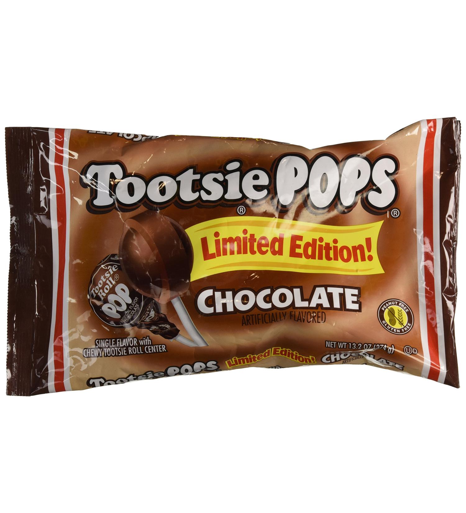 Limited Edition Tootsie Pops Chocolate 13.2 oz - 1 Pack - Buy Online on GoSupps.com