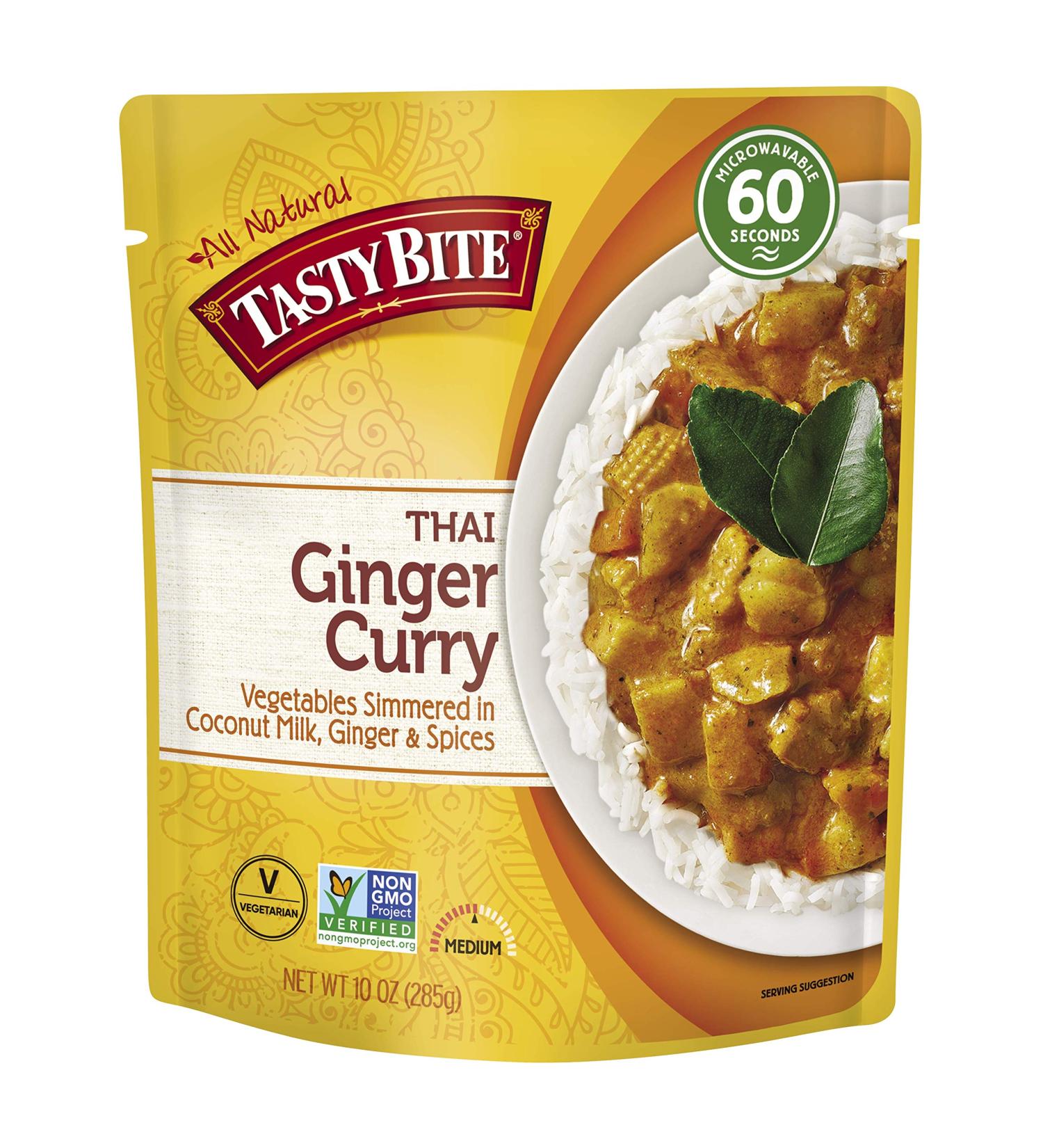 Thai Penang Ginger Curry - Ready to Eat, 10oz (Pack of 6) | Tasty Bite - Buy Online on GoSupps.com