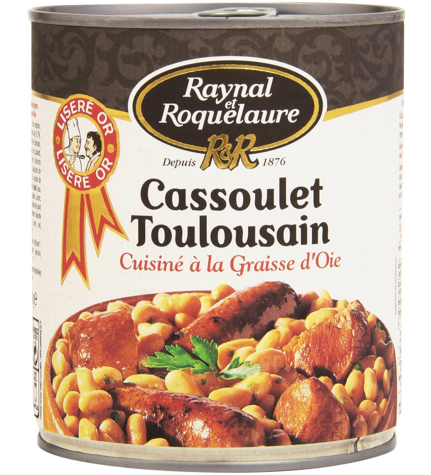 Raynal and Roquelaure Cassoulet from Toulouse Cooked in Goose Fat - Buy Online on GoSupps.com
