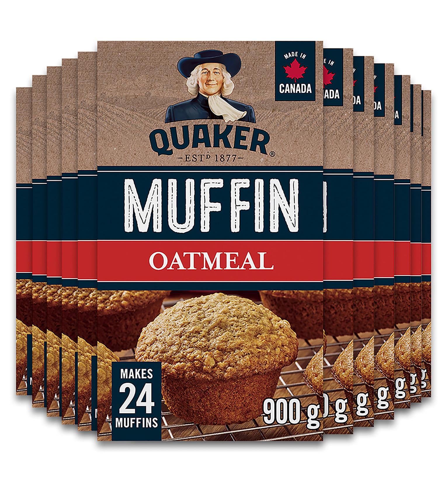 Quaker Oatmeal Muffin Mix Multi-Pack 900g (Pack of 12) Oatmeal Muffin 900 g (Pack of 12) Muffin Mix - Buy Online on GoSupps.com