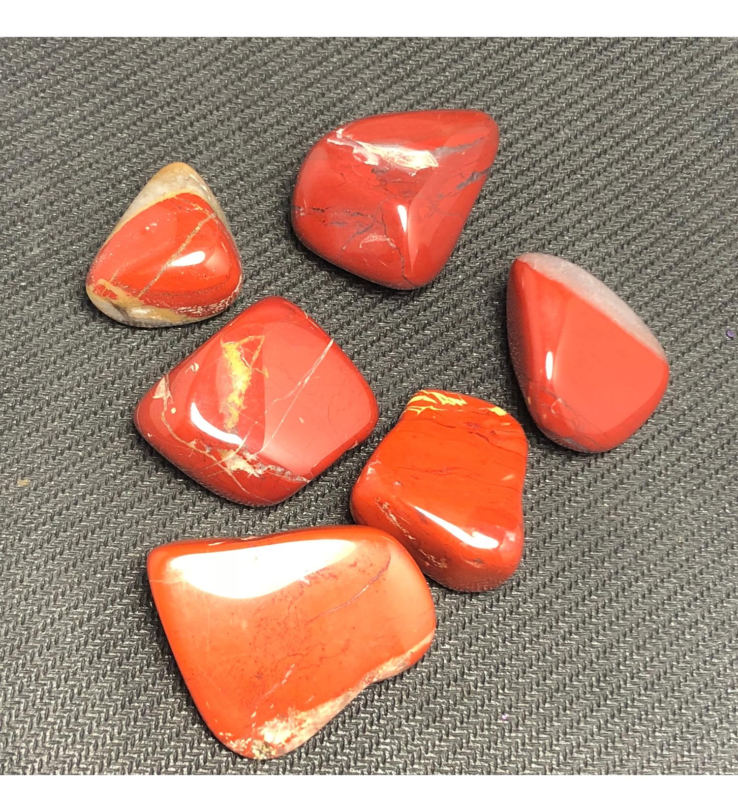 Natural Crystal Rough 6pcs Natural Red Jade Tumbled Stones Carnelian Crystal Raw Stone Polished Stone Home Decoration As Gift Can be Used for Home Office Decoration - Buy Online on GoSupps.com