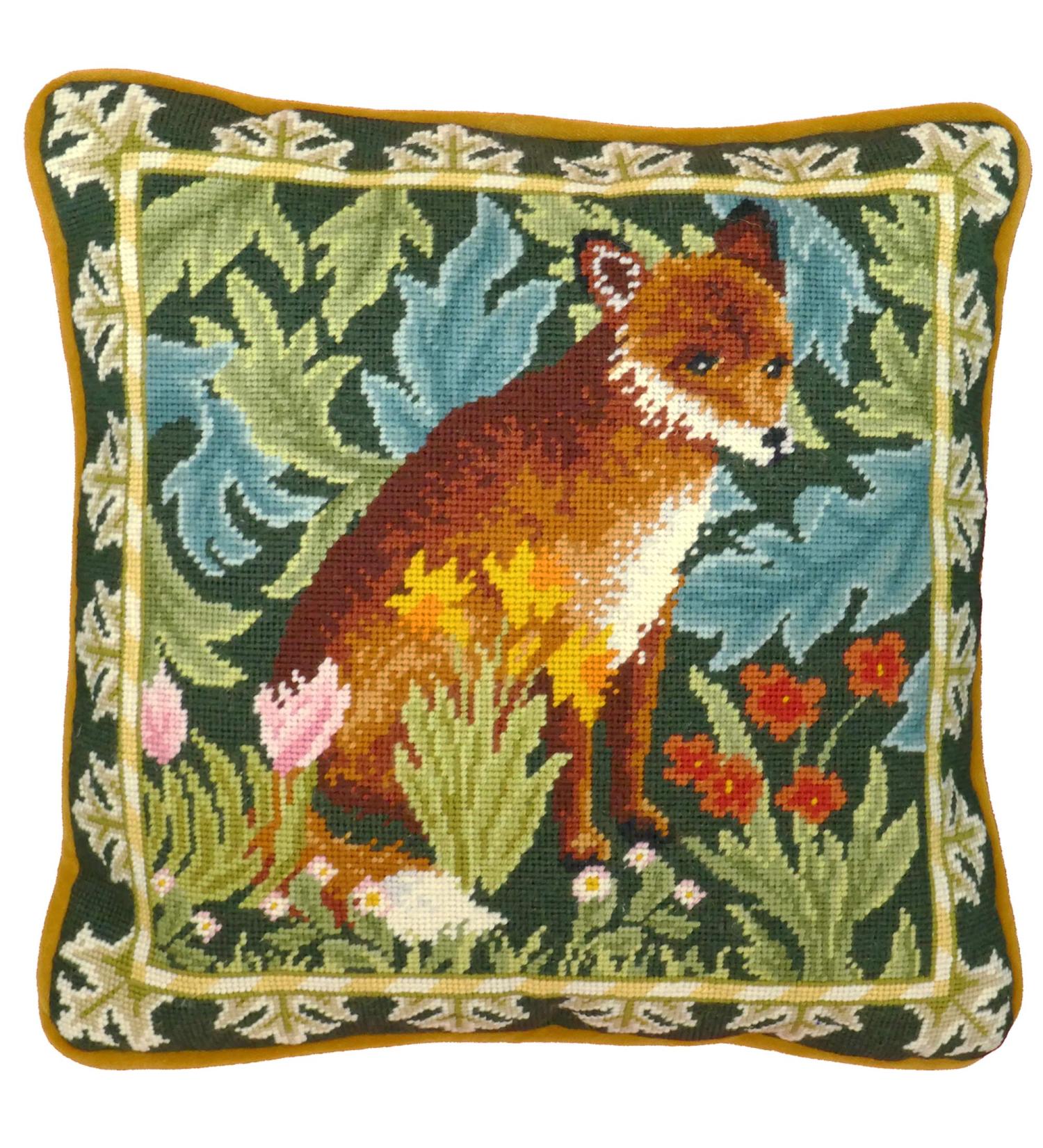 Bothy Threads Woodland Fox Needlepoint Kit William Morris