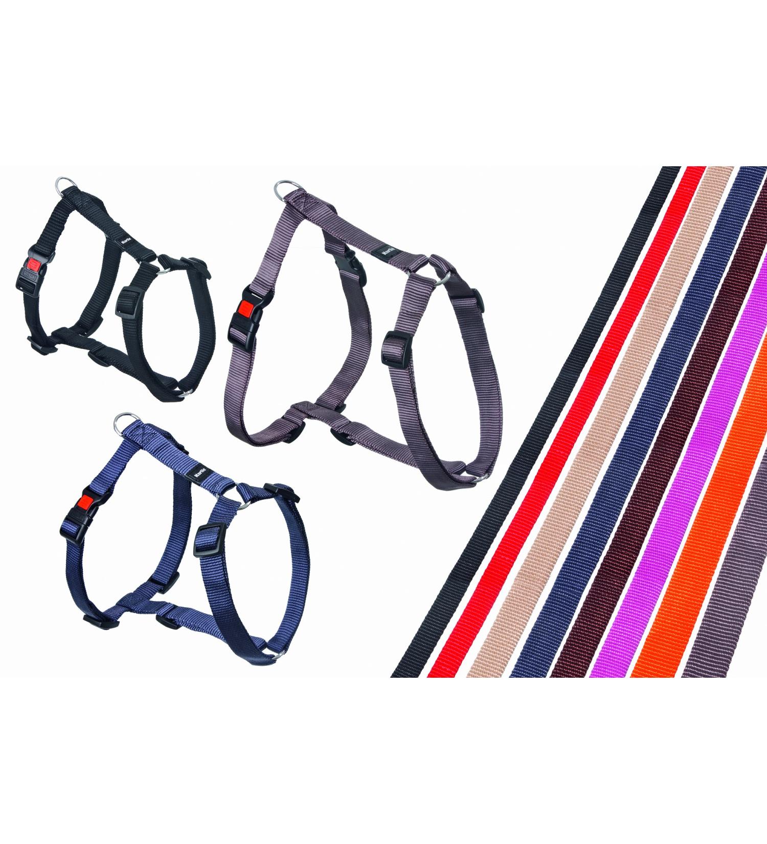 Karlie Art Sportiv Plus Harness new universal colors Mix and Match W: 10 mm Width: 25 - 40 cm XS grey W: 10 mm grey