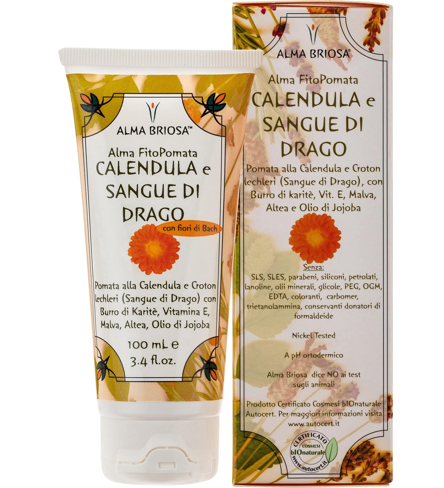 Alma Briosa FitoPomata Calendula and Dragon's Blood - 100 ml 1