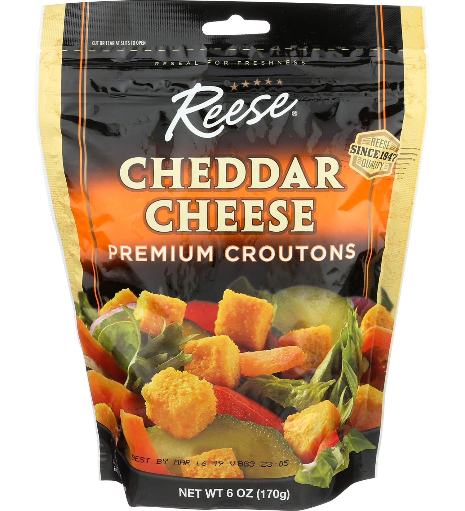 Reese Cheddar Cheese 6-Oz (Pack of 12) | Premium Quality, Great Taste - Buy Online on GoSupps.com