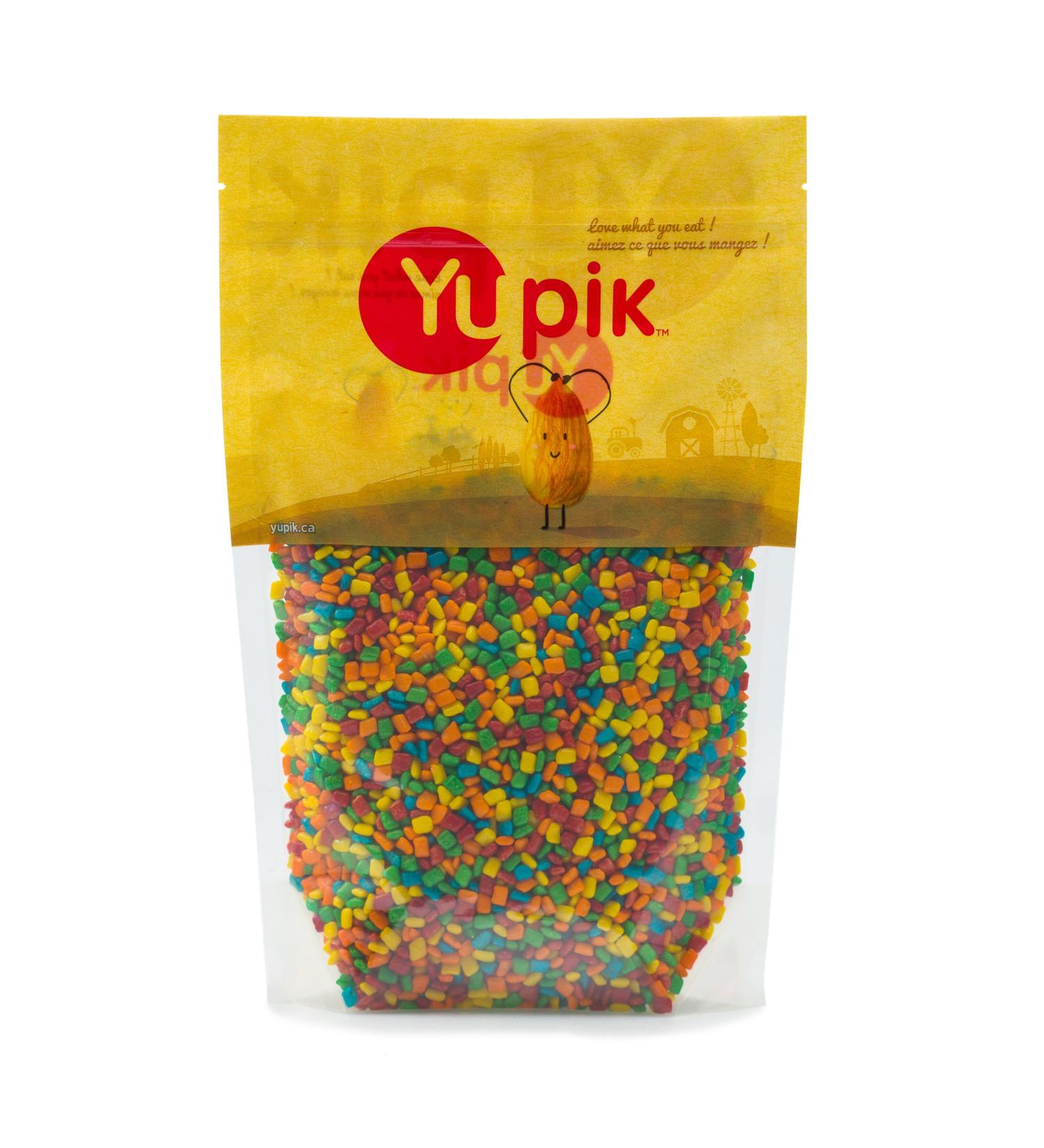 Yupik Mini Pebble Gums 1 kg 6 Count Gluten-Free Multicolored Rectangular Gum Pieces Fruity Flavor Candy Machine Refills Fun & Nostalgic Ideal for Gifting Halloween & Holidays 6 kg - Buy Online on GoSupps.com