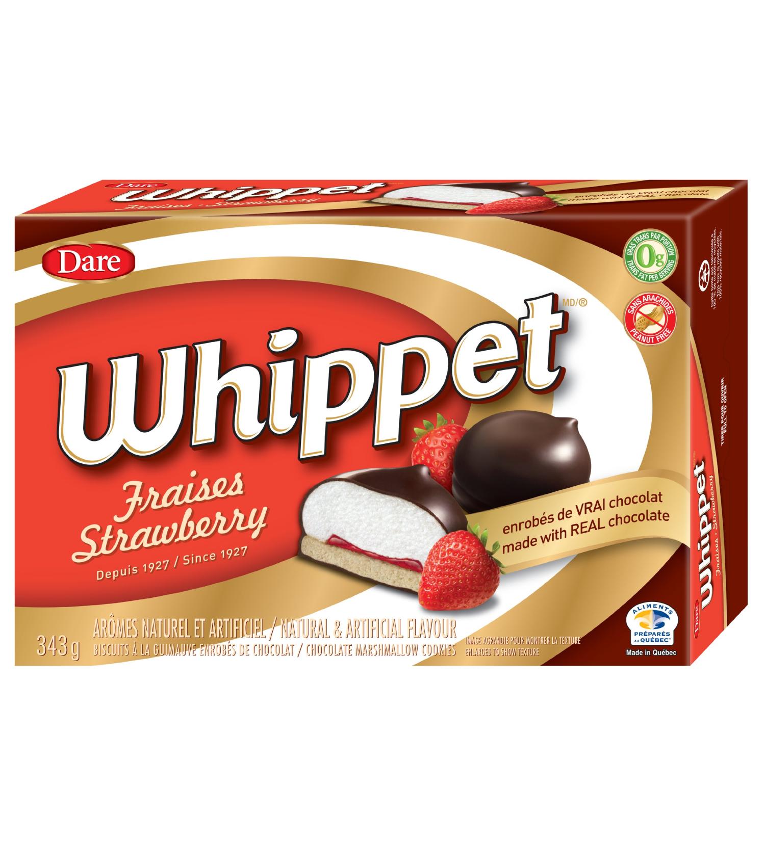 Whippet Strawberry (Pack of 12)