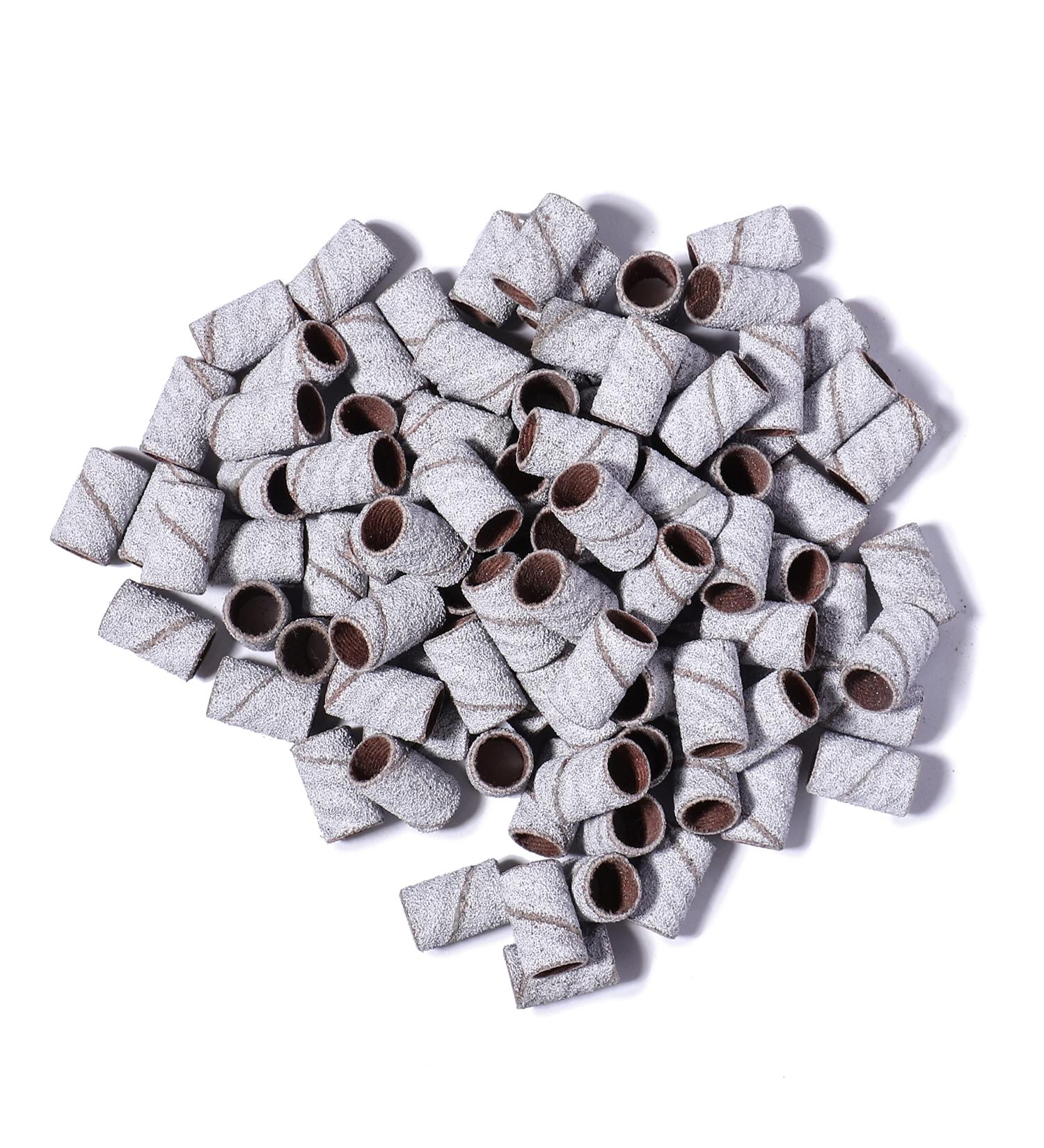BNG 150 Grit Sanding Bands 100PCS - Professional Electric Nail Drill Bits for Manicure Pedicure - #150 Replacement Files - Buy Online on GoSupps.com