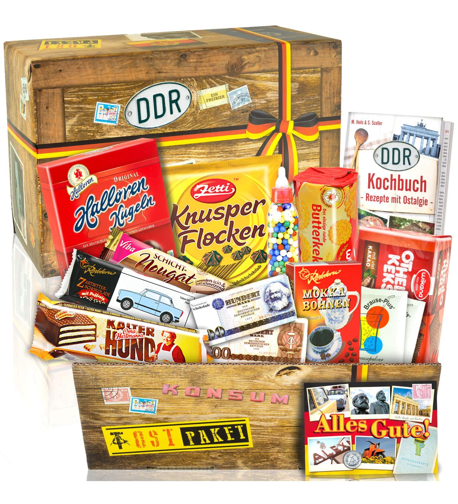 Ostprodukte Sweets Box - 13-Piece Gift Set for Her Birthday | International Shipping Available - Buy Online on GoSupps.com