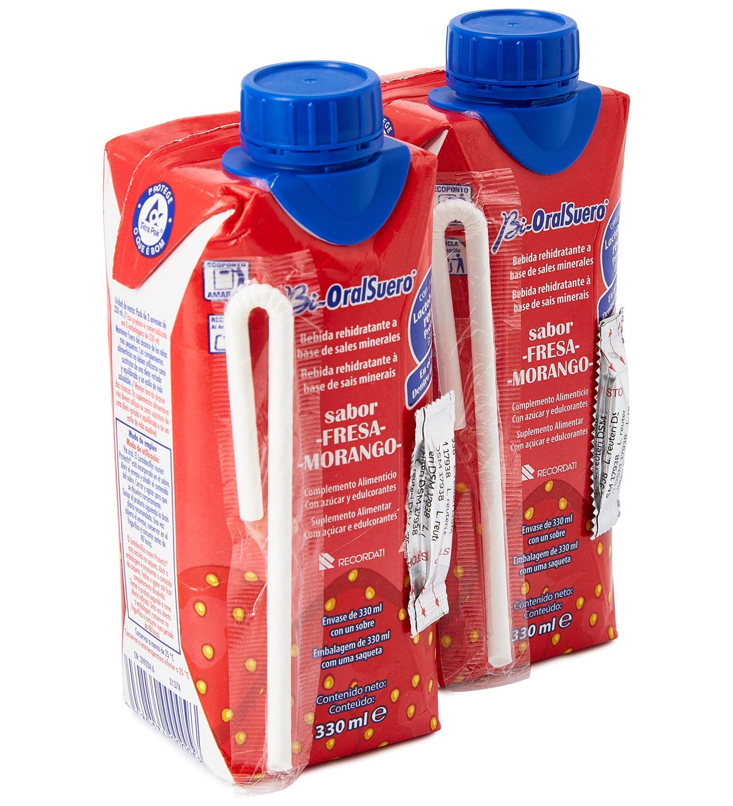  CSTLL Bioralsuero Strawberry 3 Brik 200ml - Buy Online on GoSupps.com