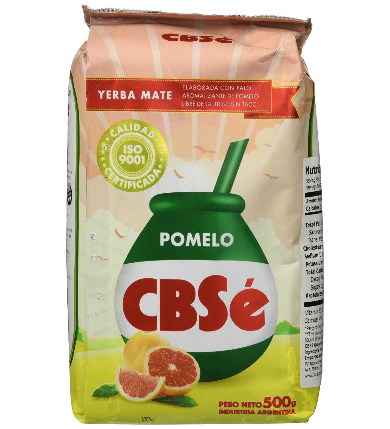 Yerba Mate CbSe Grapefuit Flavour (pomelo) - Buy Online on GoSupps.com