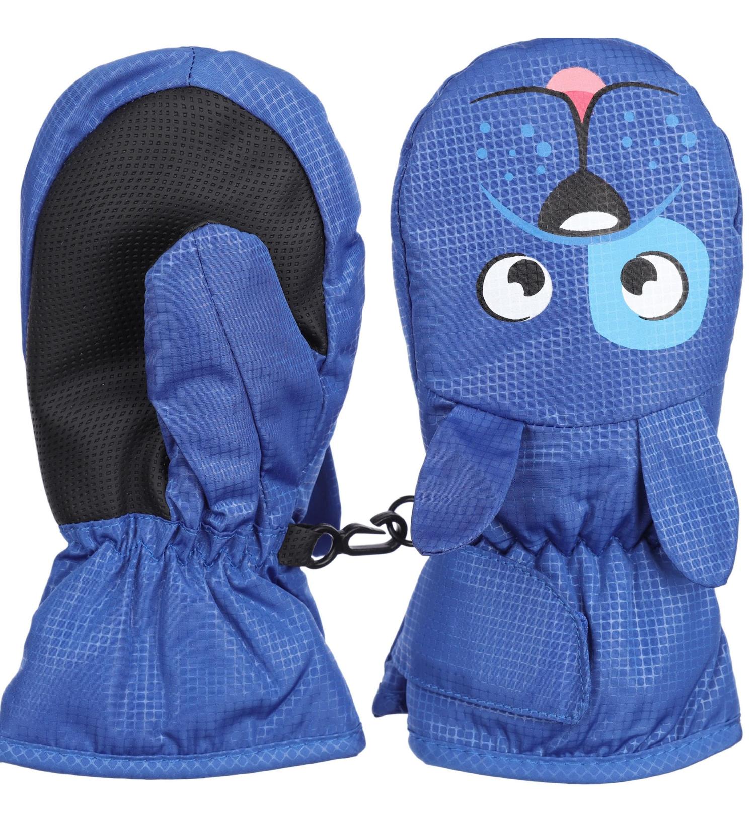 Fayhijun Kids Winter Ski Gloves | Waterproof Windproof & Warm Fleece | 1-9 Years | Best Snow Gloves for Children - Buy Online on GoSupps.com