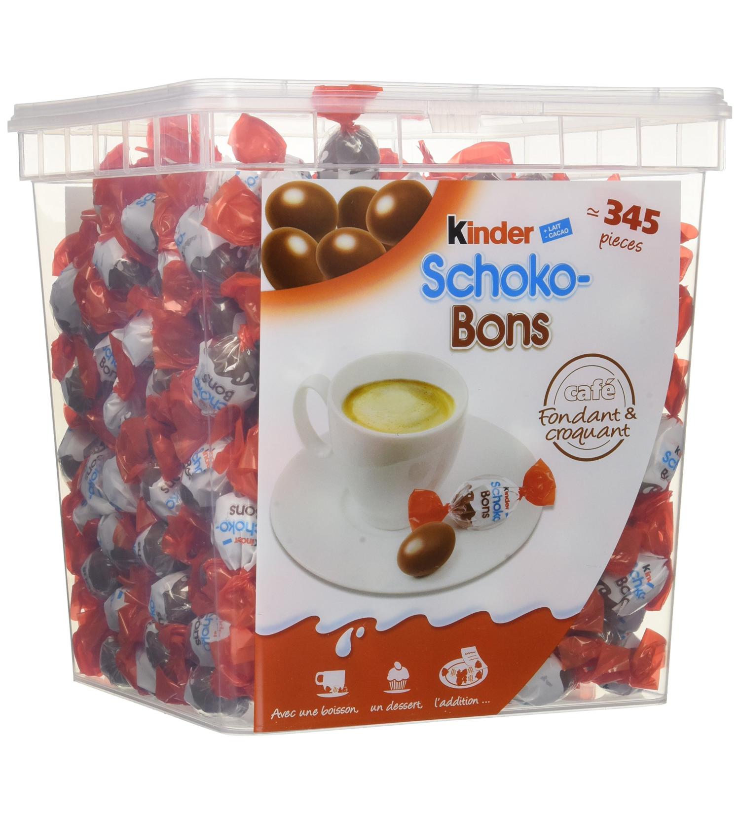 Kinder Chocolate Bons Box Kinder Approximately 345 Pieces 2 kg - Buy Online on GoSupps.com