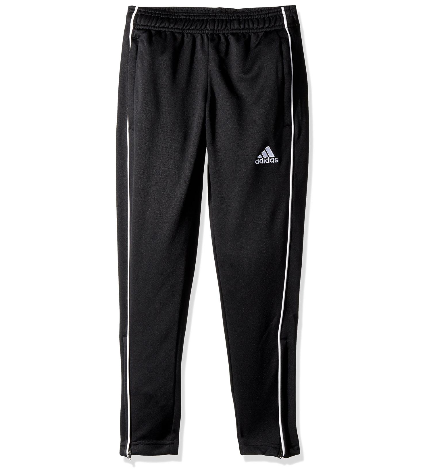 adidas Unisex-Child Core 18 Training Pants - Large Black/White | Official Adidas Store - Buy Online on GoSupps.com
