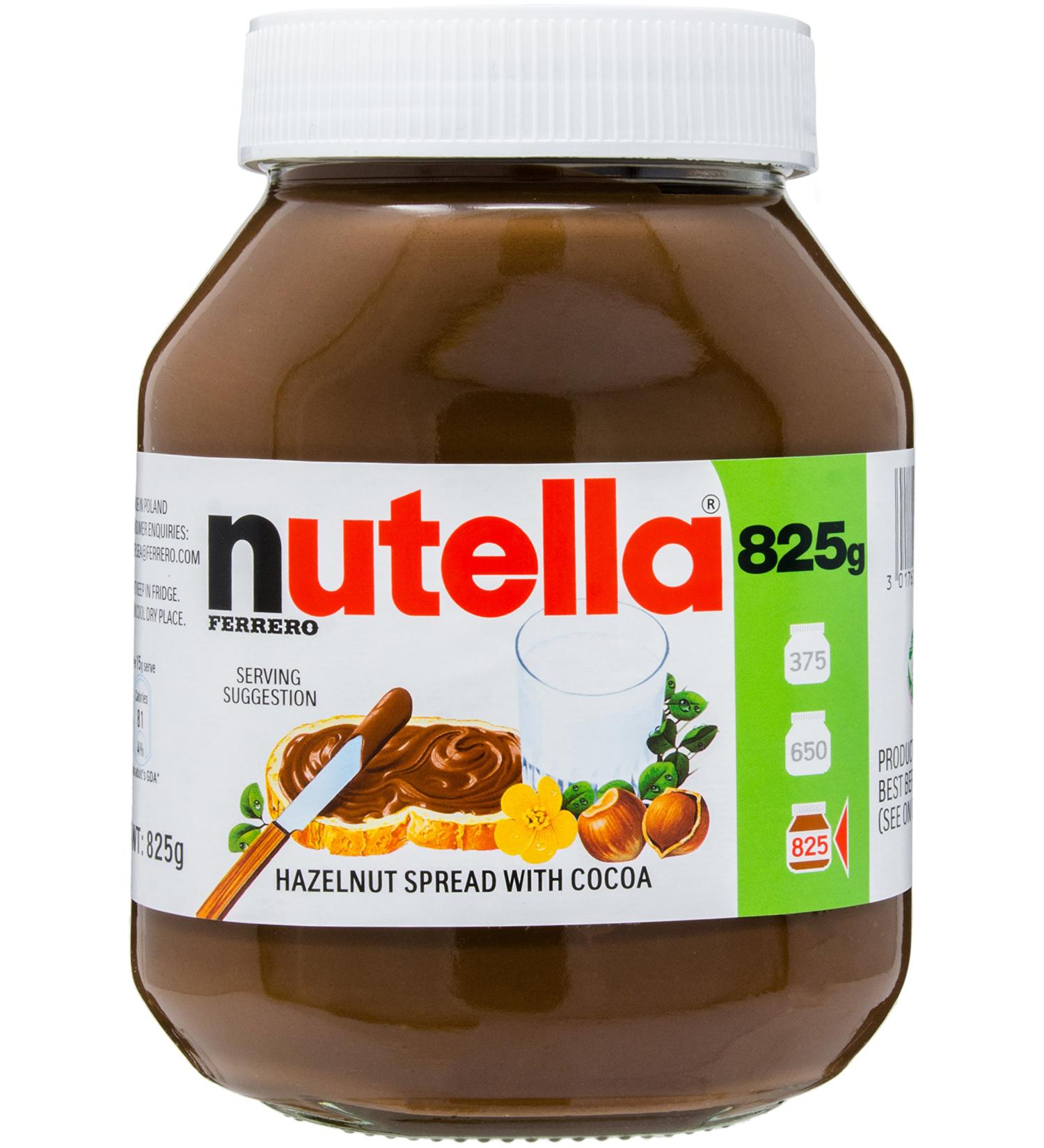 Nutella Hazelnut/Cocoa Spread 825g