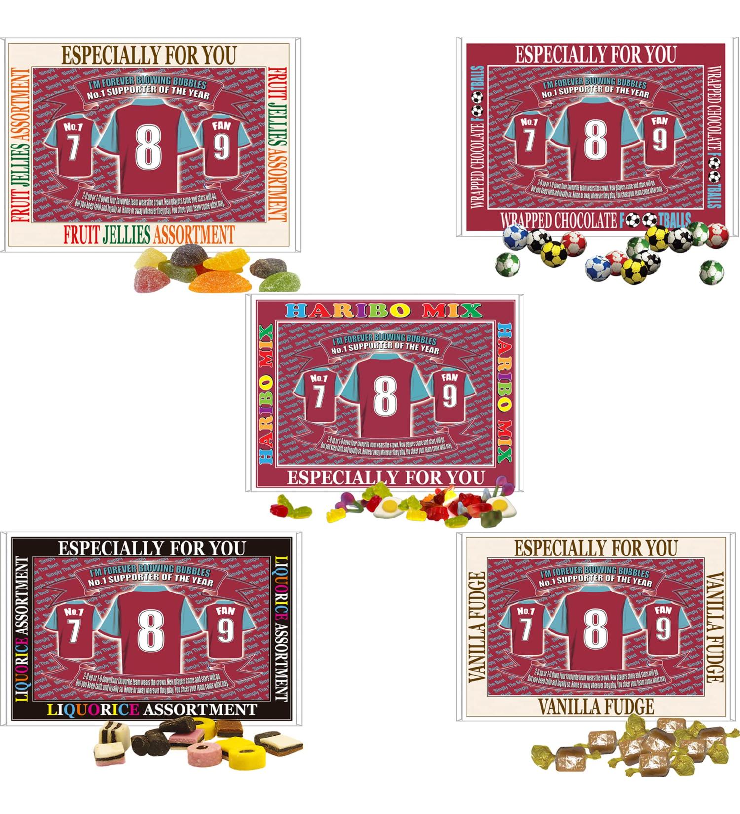 West H Utd Football Shirt Gift Boxed Sweets - Buy Online on GoSupps.com