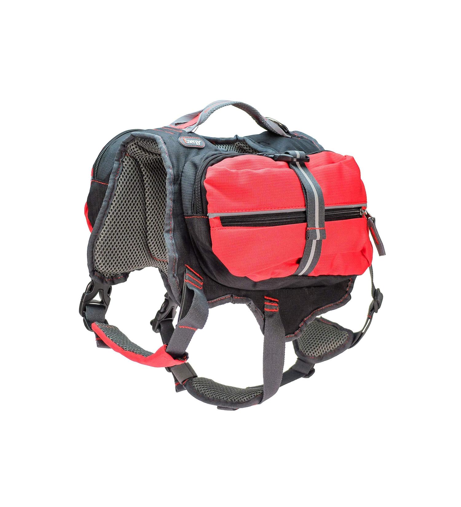 iEnergy MAL Dog Backpack - Weatherproof & Padded Small Hiking Backpack for Dogs - International Shipping Available - Buy Online on GoSupps.com