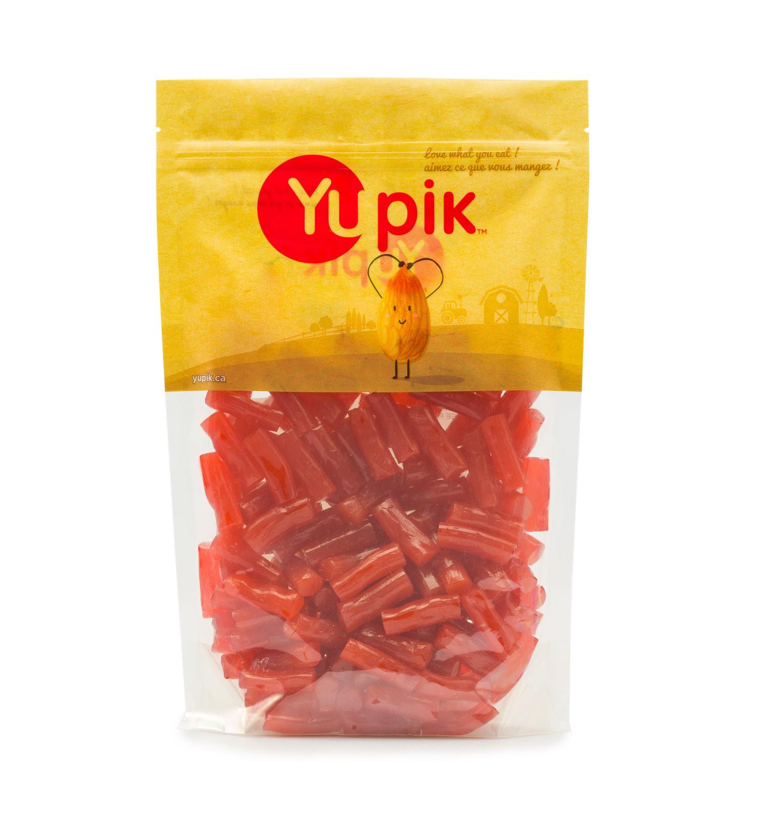 Yupik Finnish Strawberry Licorice Bites 1 kg Soft & Chewy Candy Sweet Strawberry Flavor Fun Treat Delicious Snack Halloween Treats Ideal for Gifting & Holidays - Buy Online on GoSupps.com