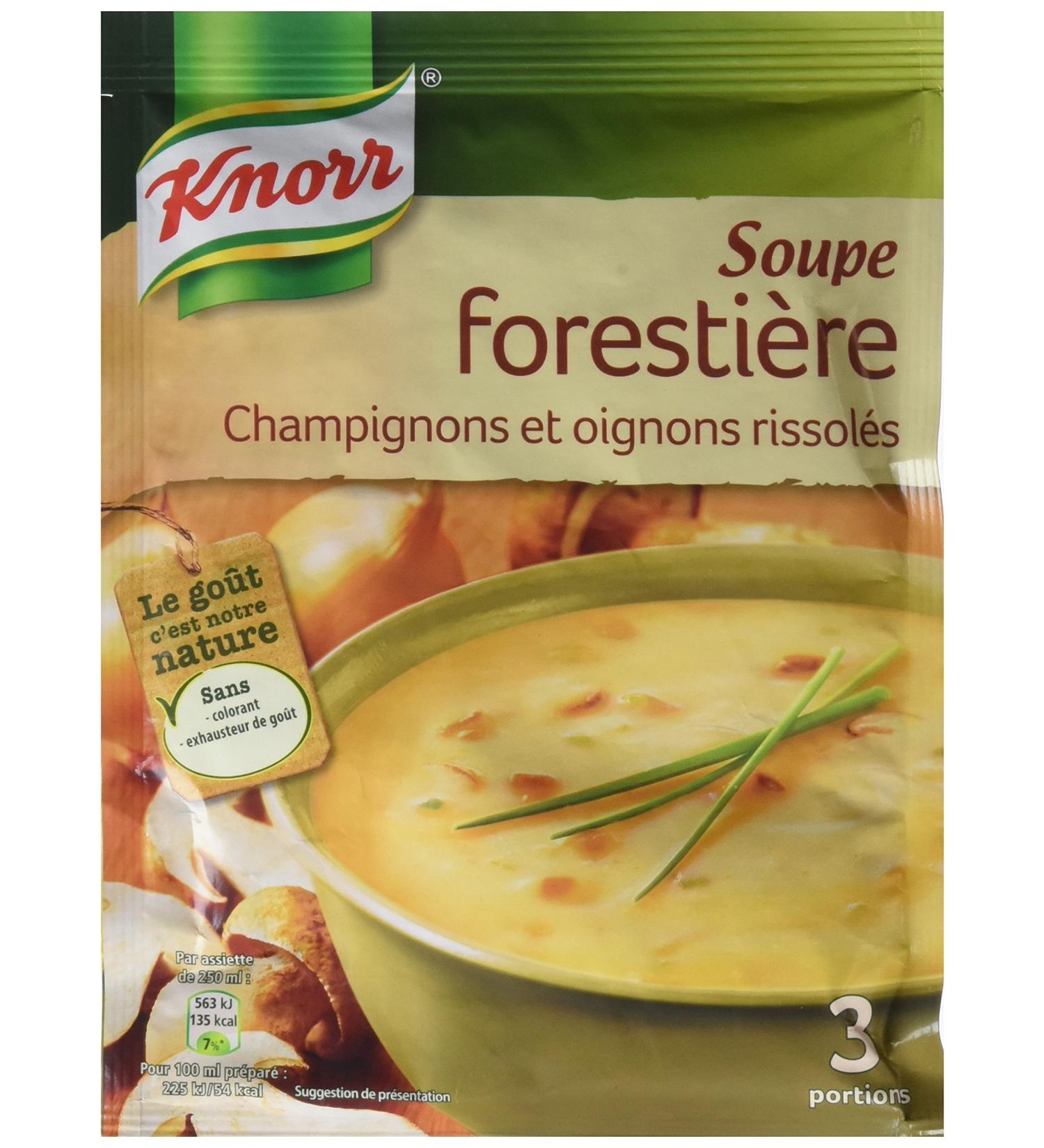 Knorr Mushroom Forest Soup for 3 People 85g - Pack of 10 - Buy Online on GoSupps.com