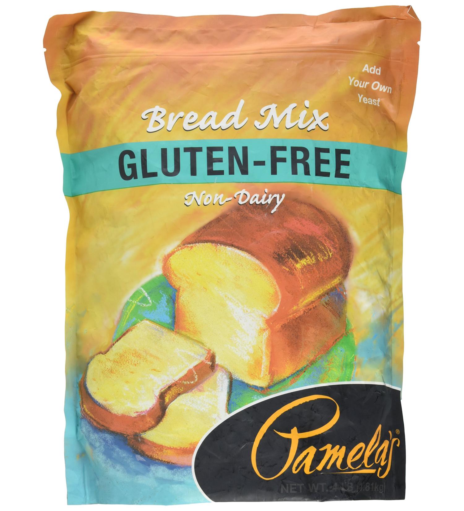 Pamela's Products Gluten-Free Bread Mix 4lb - Amazing Flavor and Quality - Buy Online on GoSupps.com