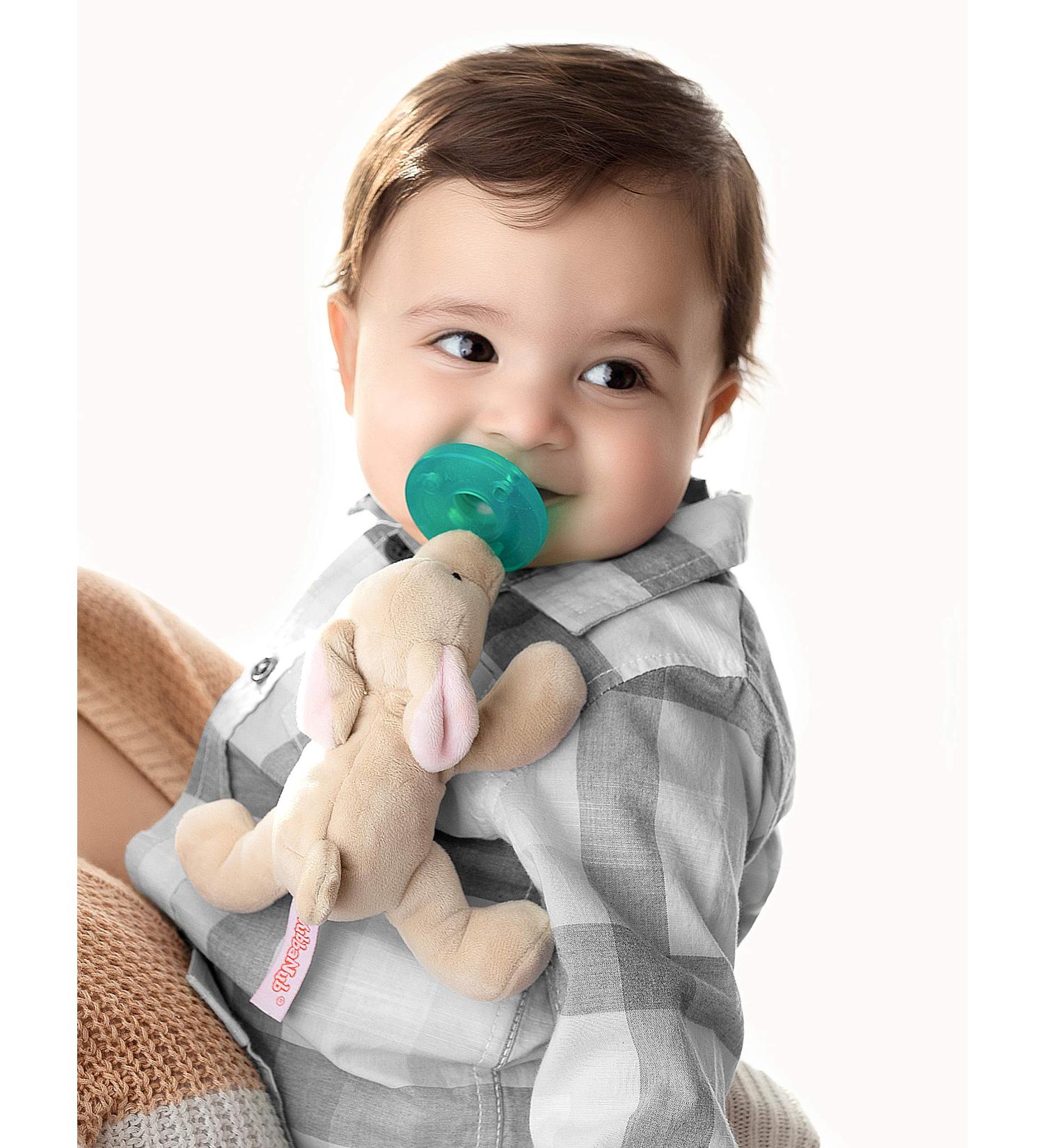 WubbaNub Infant Pacifier - Bunbun Bunny | Soft and Soothing Baby Pacifier - Buy Online on GoSupps.com