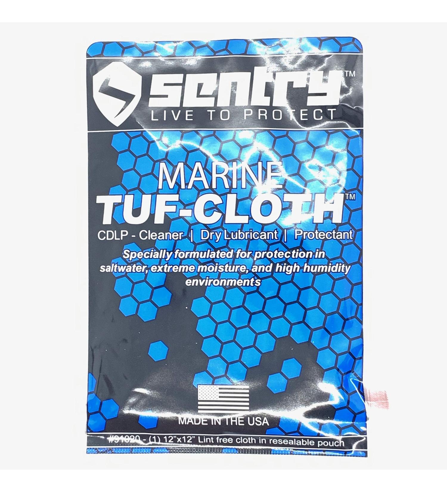 Sentry Solutions Marine Tuf-Cloth Pouch 12x12 Blue - Lint-Free Cleaning Cloth - Buy Online on GoSupps.com