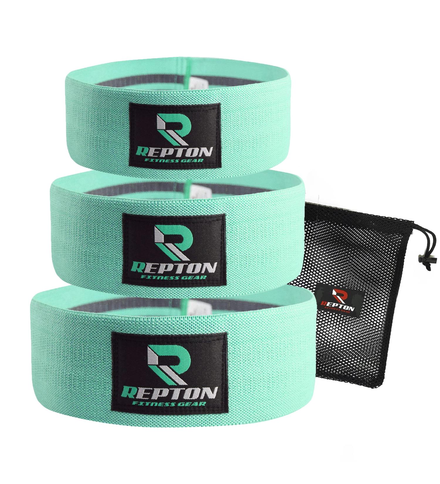 3 Sets Resistance Bands for Glutes, Hips, and Legs | Non-Slip Booty Band for Home Gym Workout | Ideal for Fitness, Yoga, Pilates | Physio Resistant Loop Aqua - Women and Men - Buy Online on GoSupps.com