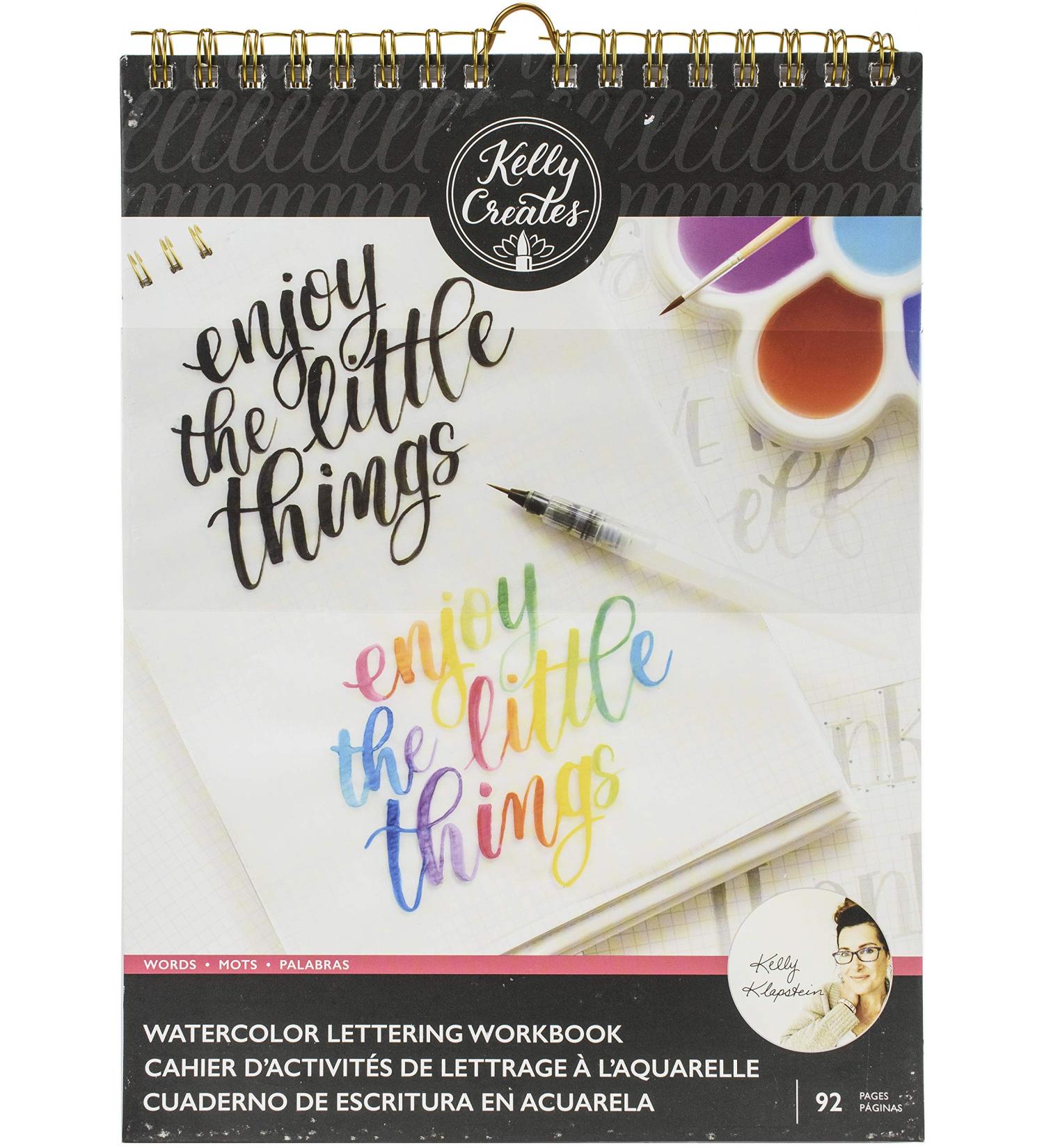 We R Memory Keepers Watercolor Brush Lettering Set - Assorted Colors (One Size) - Buy Online on GoSupps.com