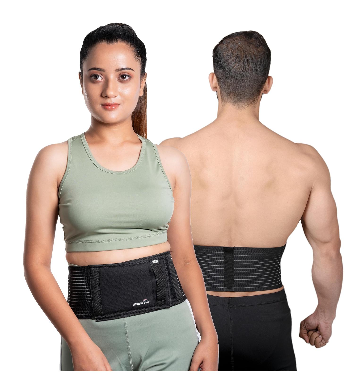 Wonder Care XXL Umbilical & Inguinal Hernia Belt | Pain Relief Belly Bandage with Removable Compression Plaster for Men & Women (46-50) - Buy Online on GoSupps.com