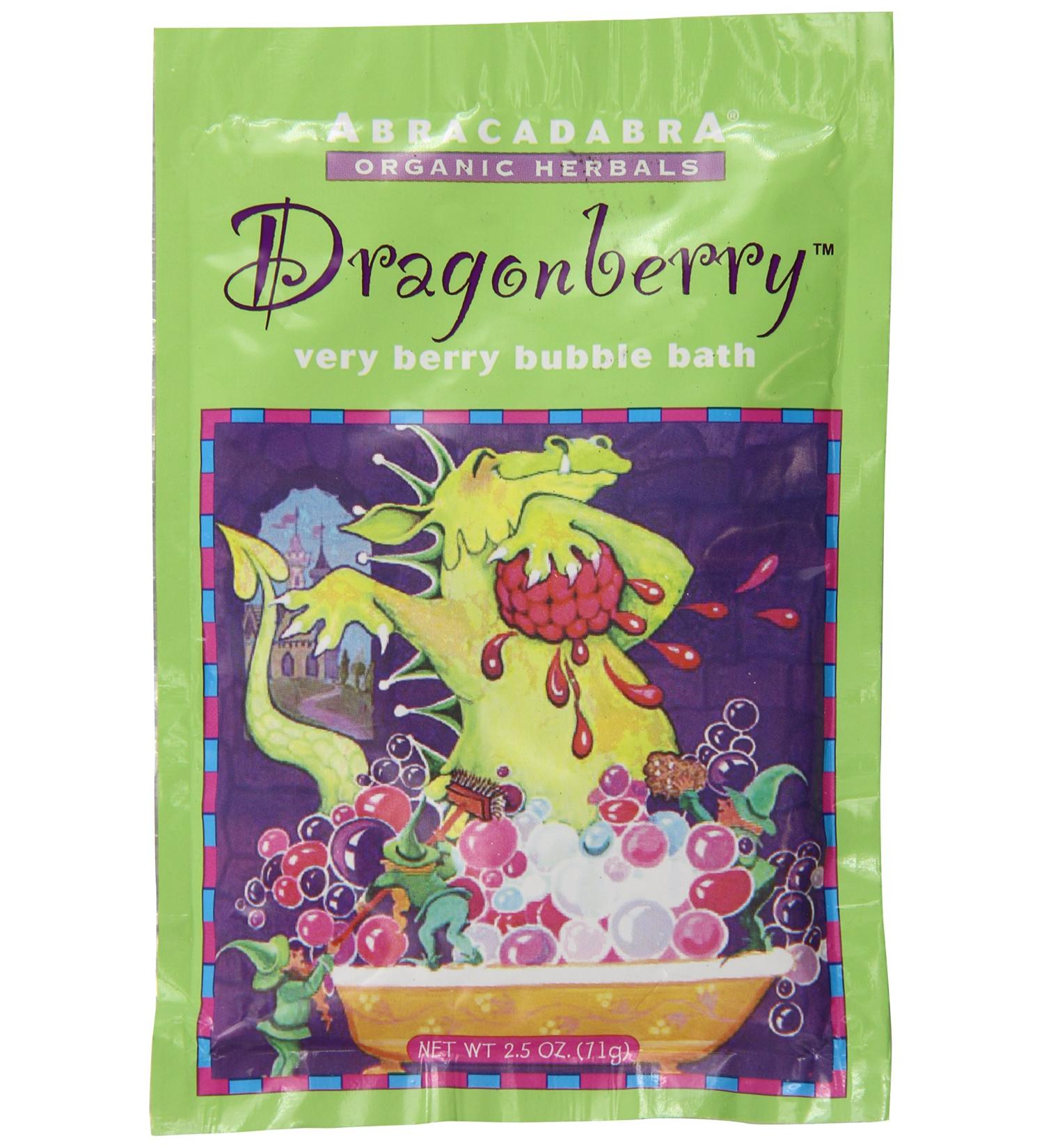 Buy Abracadabra Organic Herbals Dragonberry Very Berry Bubble Bath - 2.5 Ounce | Premium International Shipping - Buy Online on GoSupps.com