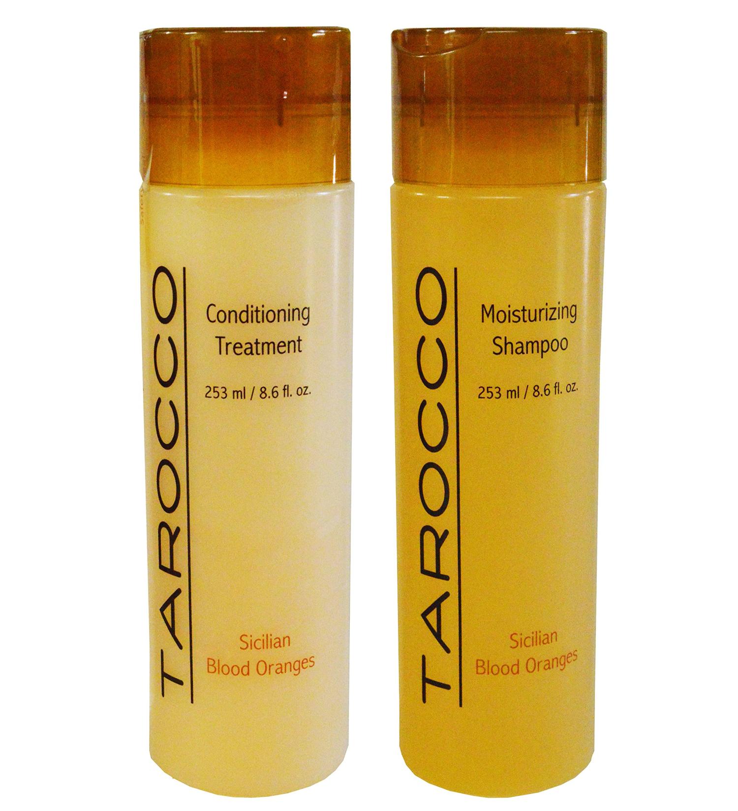 Baronessa Cali Tarocco Hair Care Set - Sicilian Blood Oranges Shampoo & Conditioner for Clean, Shiny, Manageable Hair - 8.6 oz - Buy Online on GoSupps.com