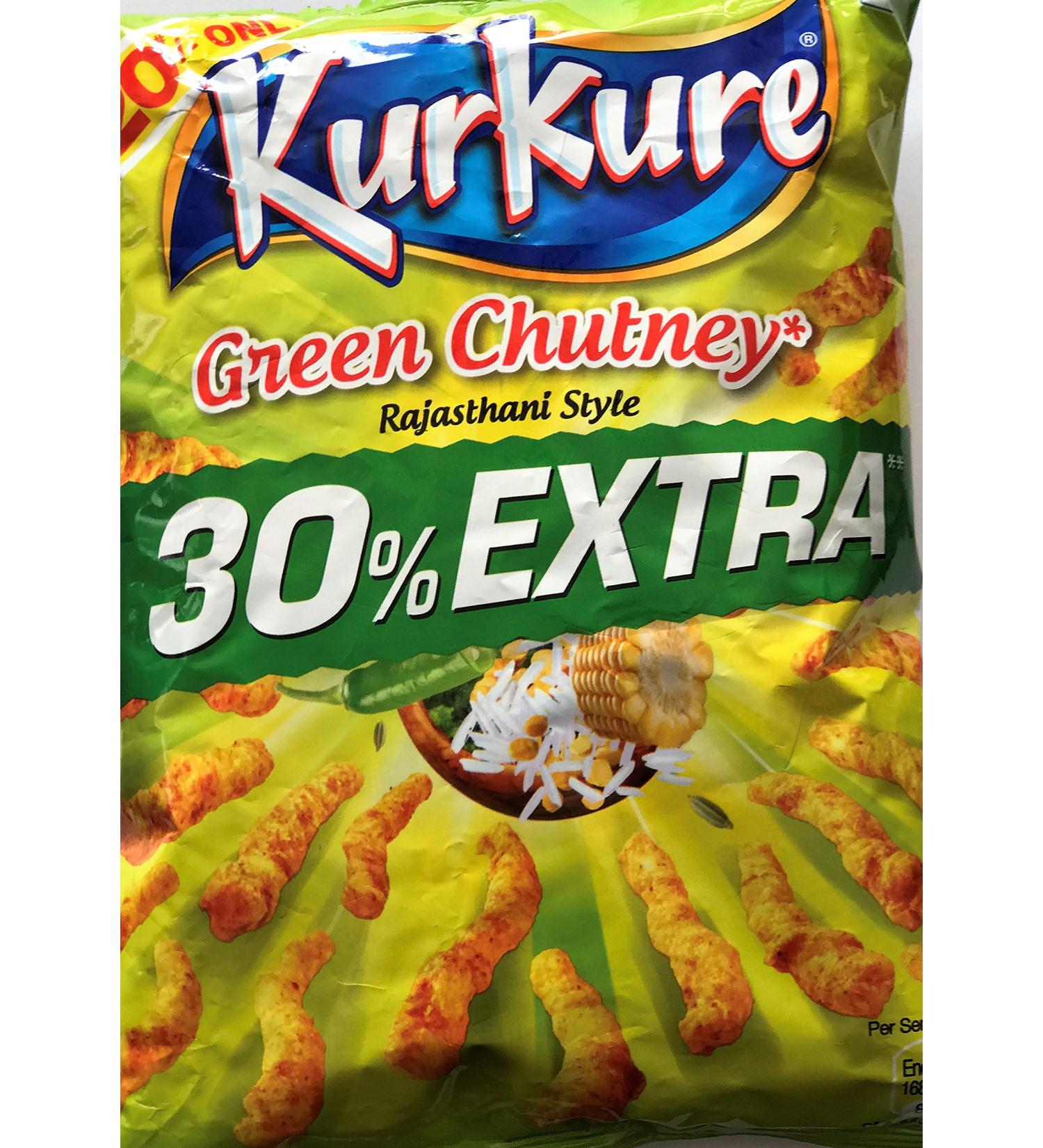 Kurkure Green Chutney Rajasthani Style 6x100g
