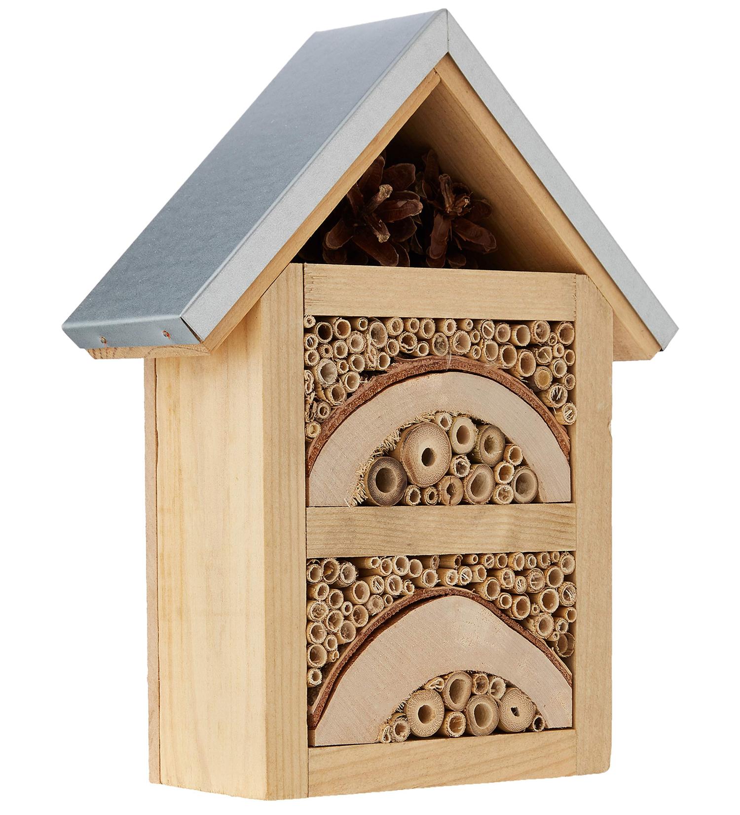 Westland 2501206 Natures Haven Garden Insect / Bug House With Metal Roof Beige - Buy Online on GoSupps.com