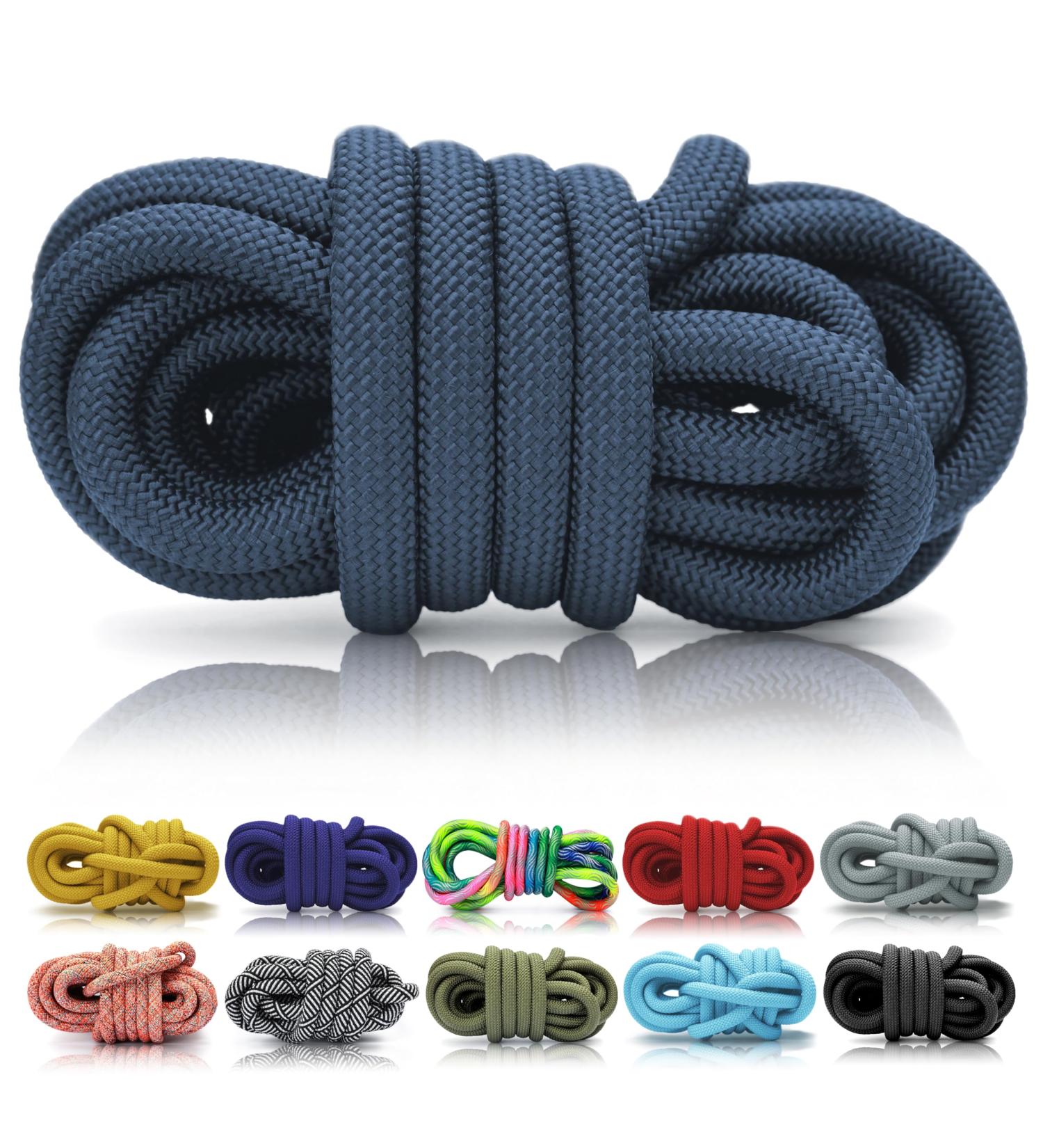 Allesoo PPM Rope 5m - Durable Dog Leash & Collar | Polypropylene Multifilament 10mm Thickness Jeans Blue - Perfect for International Shipping - Buy Online on GoSupps.com