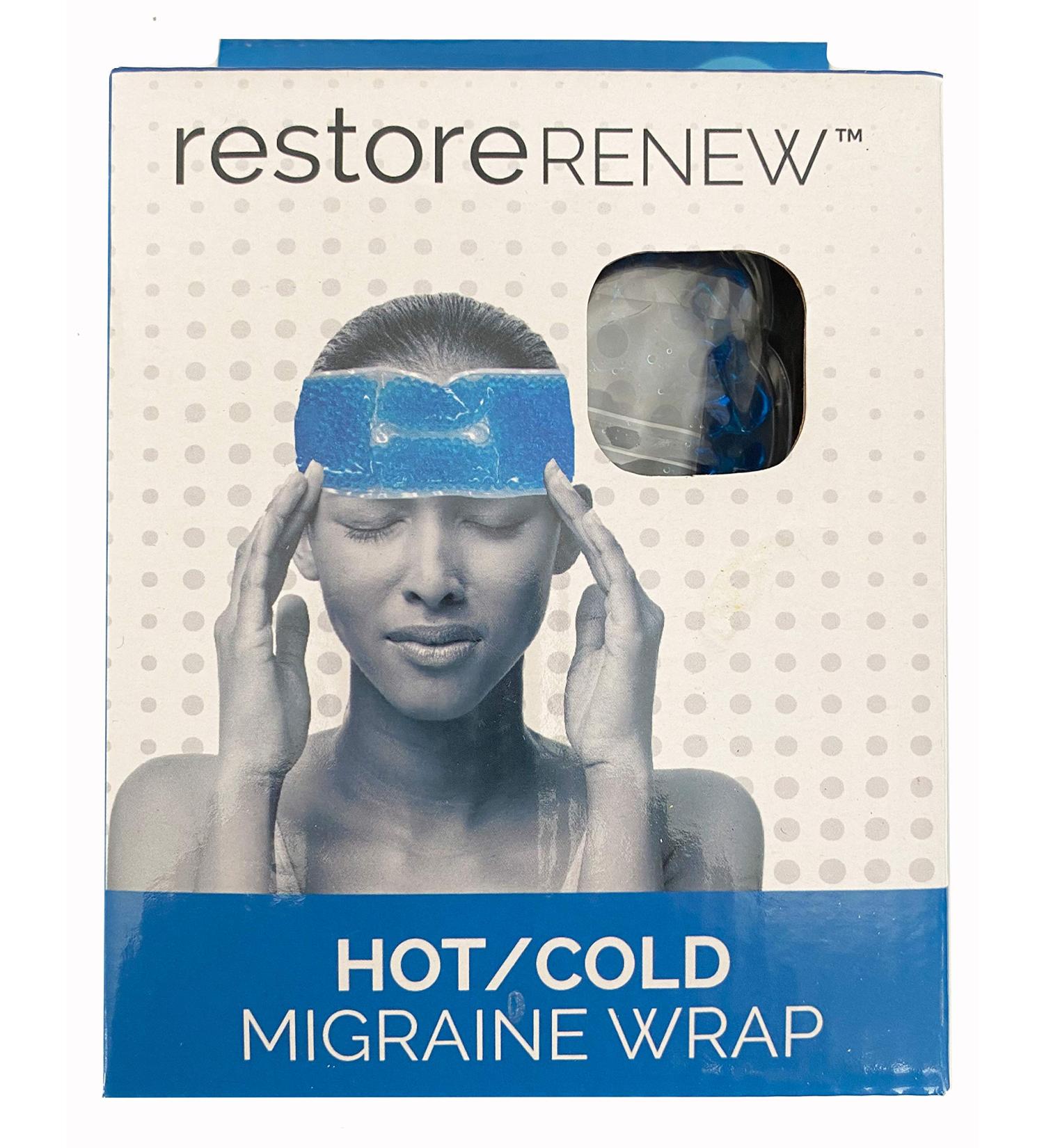 RestoreRenew (TM) Hot/Cold Migraine Wrap