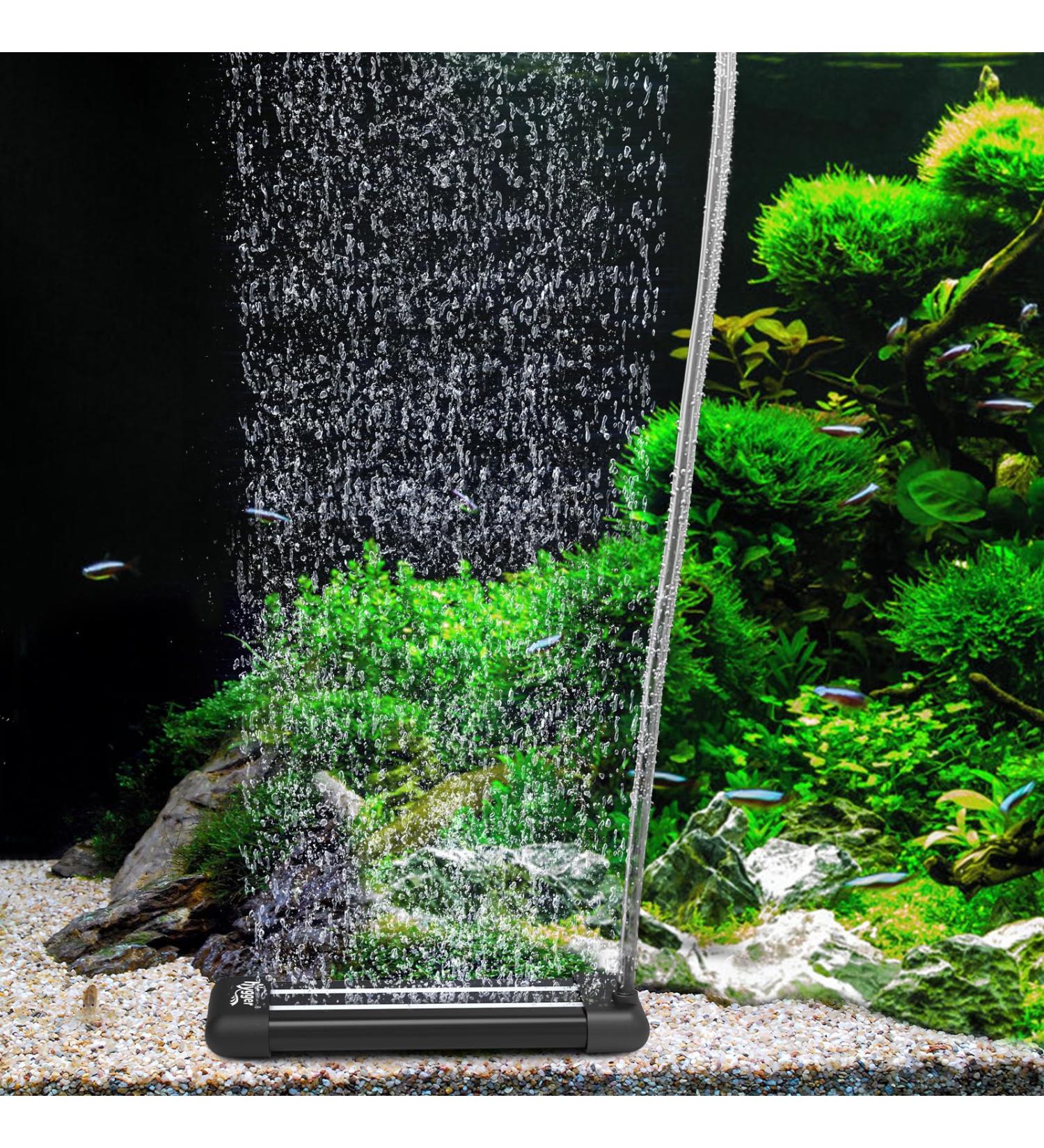 Buy Hygger Aquarium Air Stones - Quiet Oxygen Diffuser Set for Air Pump Ideal for Aquariums & Hydroponics - Buy Online on GoSupps.com