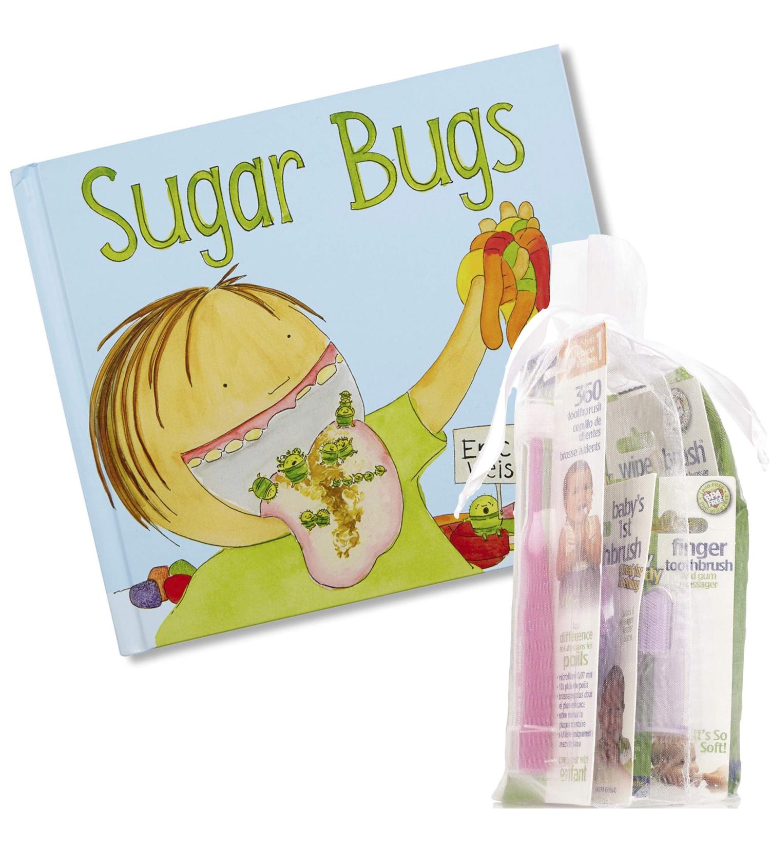 Baby Buddy Infant Oral Care 5Pc Gift Set in Pink - Includes Tooth Tissues, Finger Toothbrush, Wipe-N-Brush, Baby's 1st Toothbrush, Baby Toothbrush, and Sugar Bugs Children's Oral Care Story Book - Buy Online on GoSupps.com