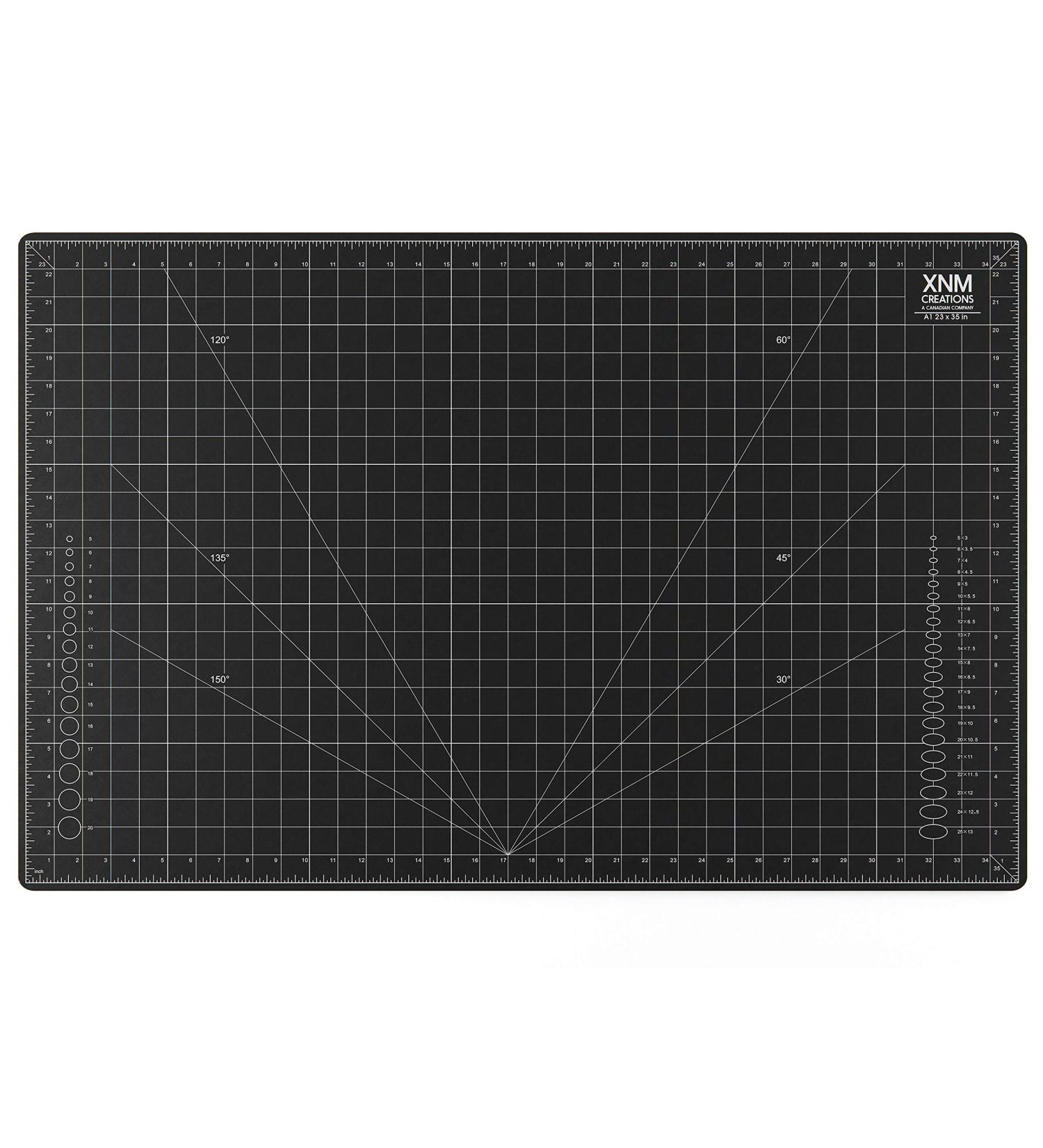 XNM Creations Premium Self Healing Cutting Mat - 24 Inches by 36 inches - A1  3 Layer Quality PVC Construction - Dual Sided  Imperial and Metric Grid Lines - Perfect for Cutting  Sewing  and Crafts 24 x 36 - Buy Online on GoSupps.com