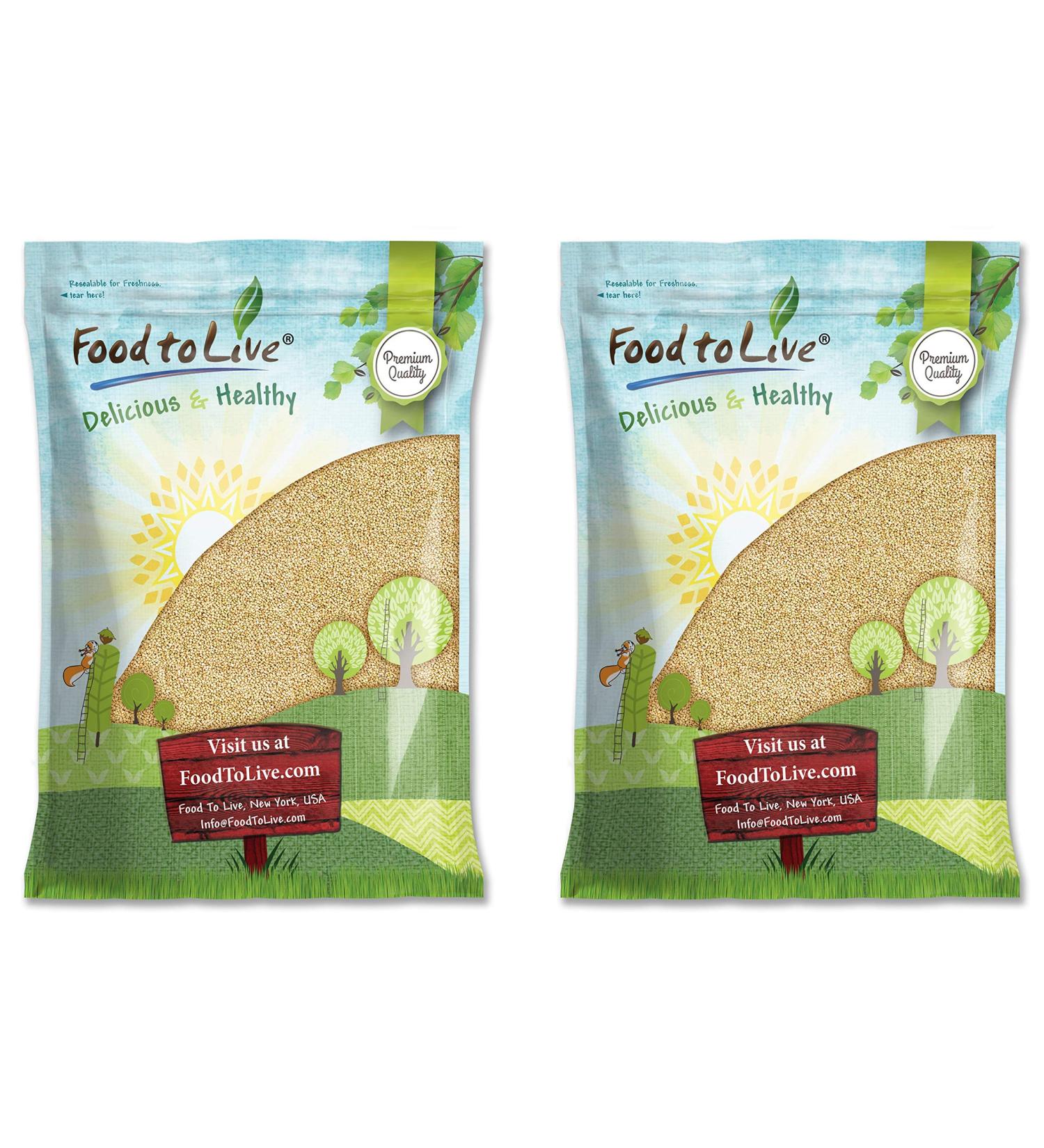 Buckwheat Groats 16 Pounds - Hulled Whole Grains Raw Kosher Vegan Sirtfood Bulk Good Source of Dietary Fiber Copper Magnesium Manganese and Niacin - Buy Online on GoSupps.com