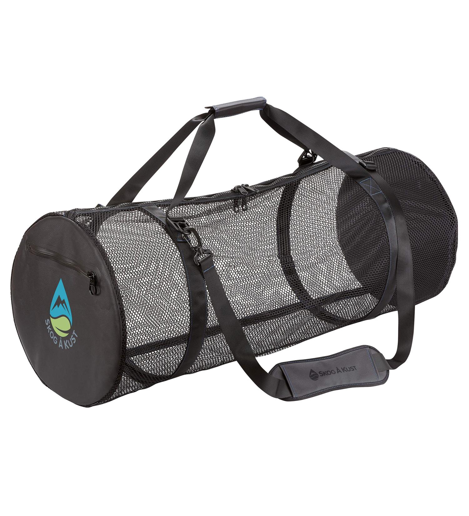 Skog  Kust SCUBASak Collapsible Mesh Duffle Bag with Exterior Waterproof Pocket - Buy Online on GoSupps.com