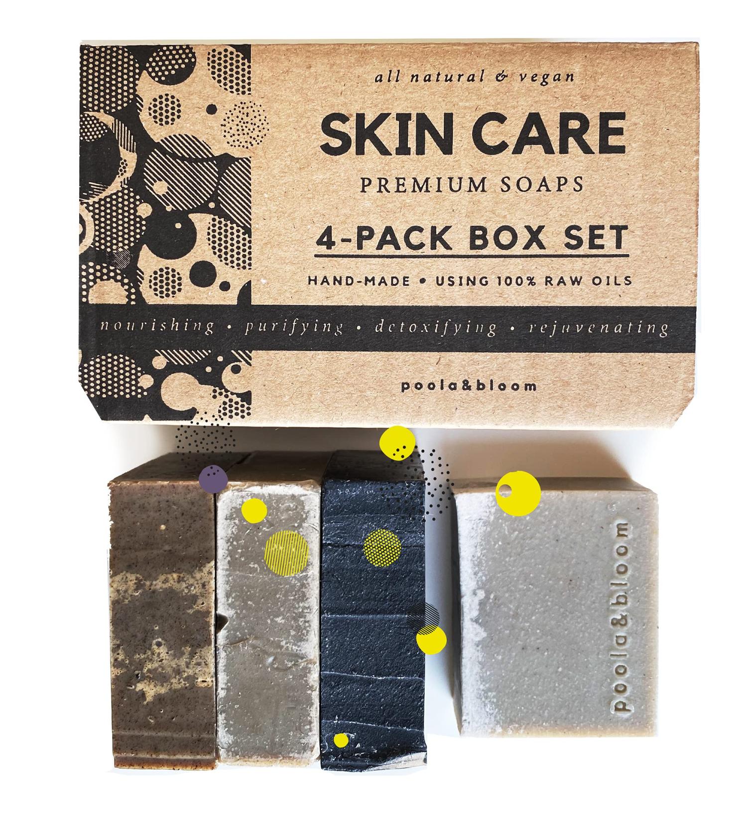 Men's Shower Gel Collection - Natural Black Detox Soap | Palm Oil-Free Solid Gel for Nourishing Care & Cleansing - Buy Online on GoSupps.com