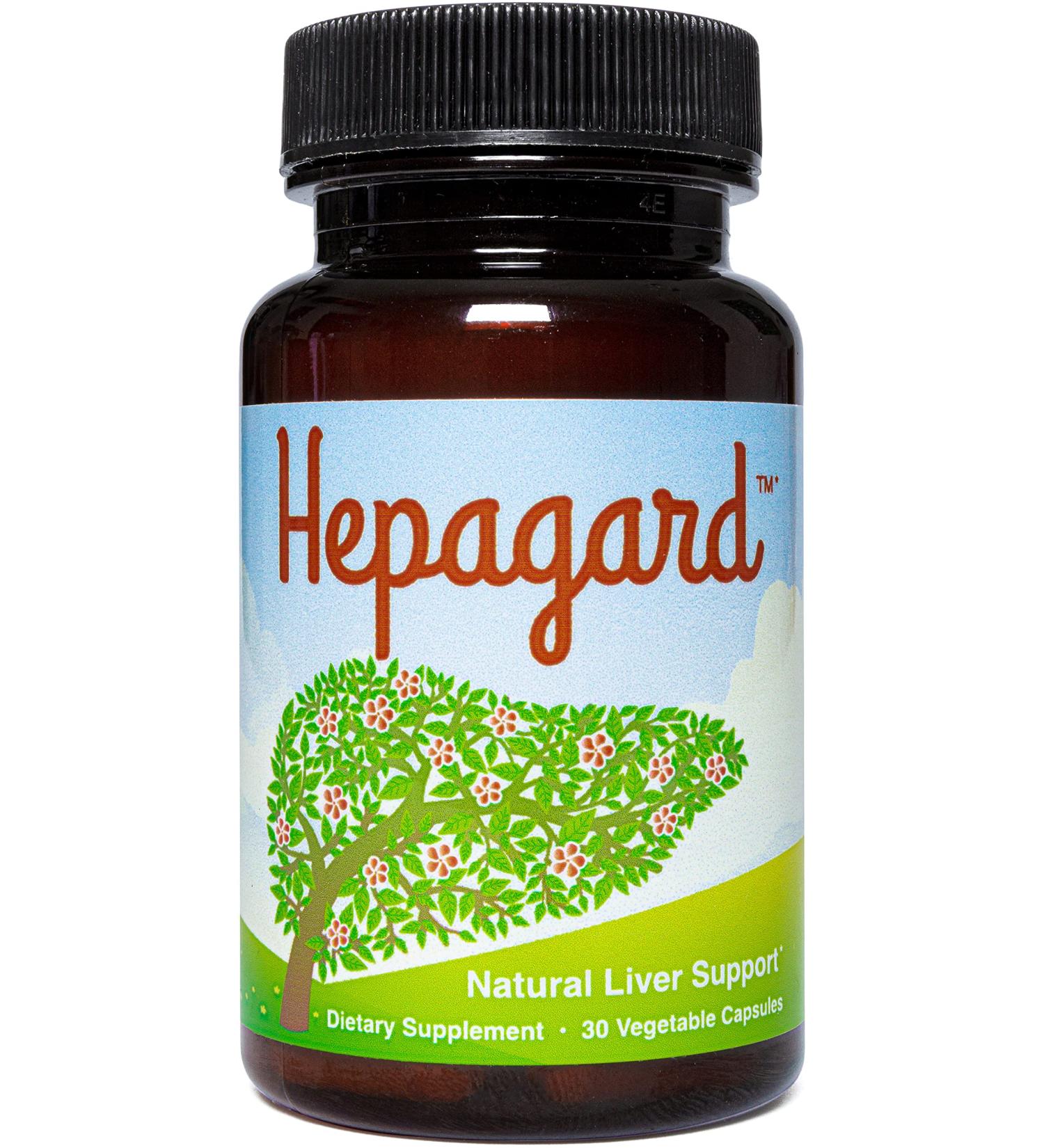 Hepagard Natural Liver Support Supplement | N-Acetyl Cysteine (NAC) | Non-GMO, Gluten-Free - Buy Online on GoSupps.com