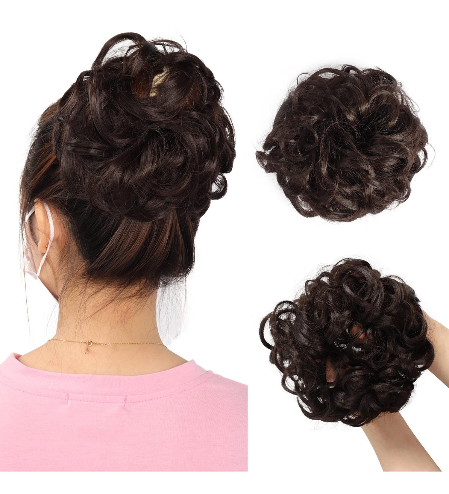 Meiriyfa Dark Brown Hair Part Tie Updos - Thick Welly Hair Parts for Stunning Interior Hairstyles | International Shipping Available - Buy Online on GoSupps.com