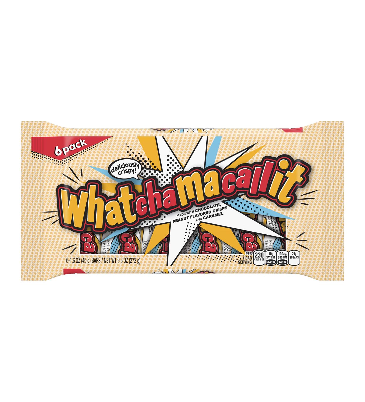 Whatchamacallit Chocolate Bars 1.6 oz - 6 Pack - Buy Online on GoSupps.com