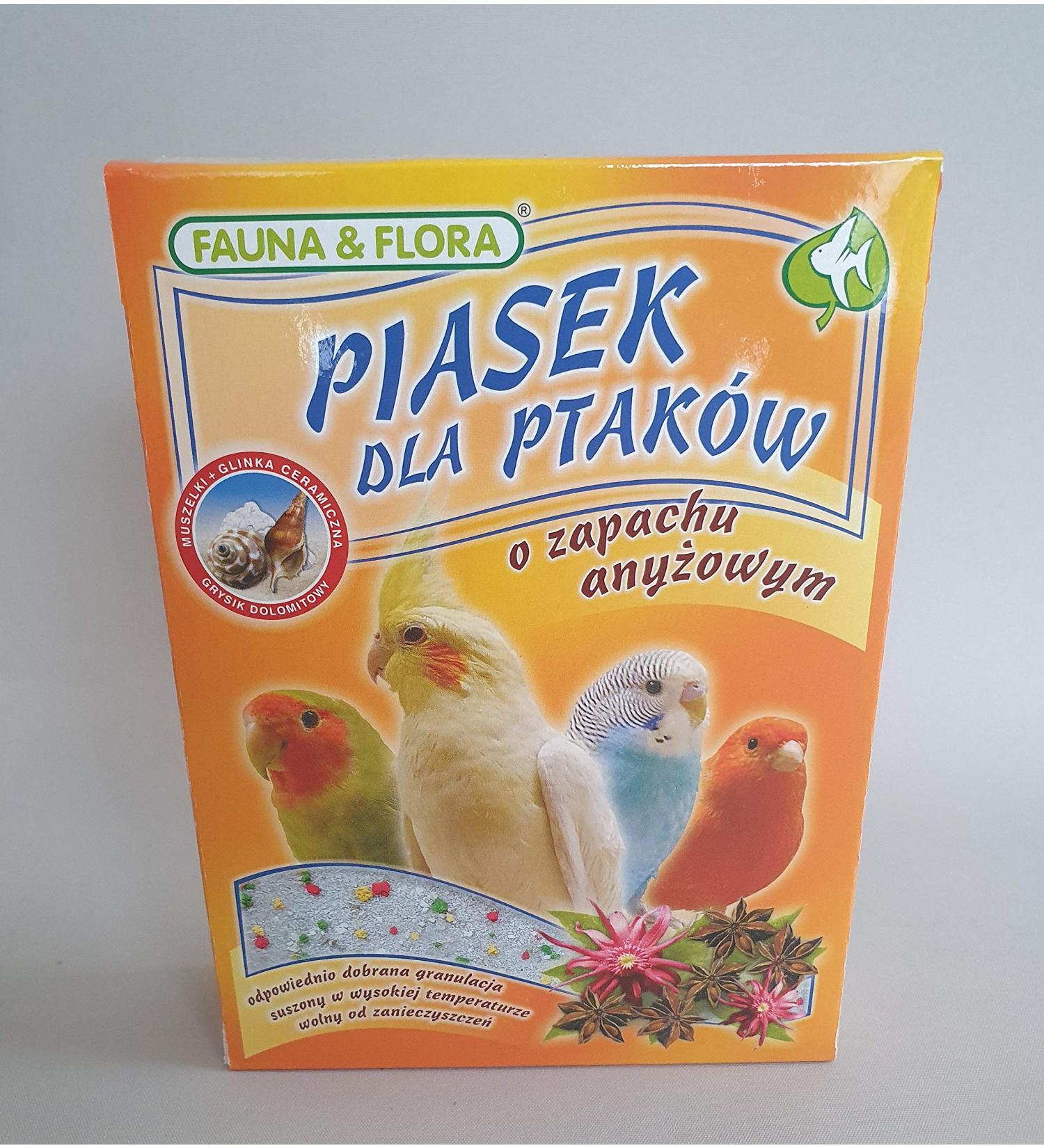 Bird Sand with Shells Ceramic Clay Dolomite Grit 1Kg Budgie Parrot Canary Anisic