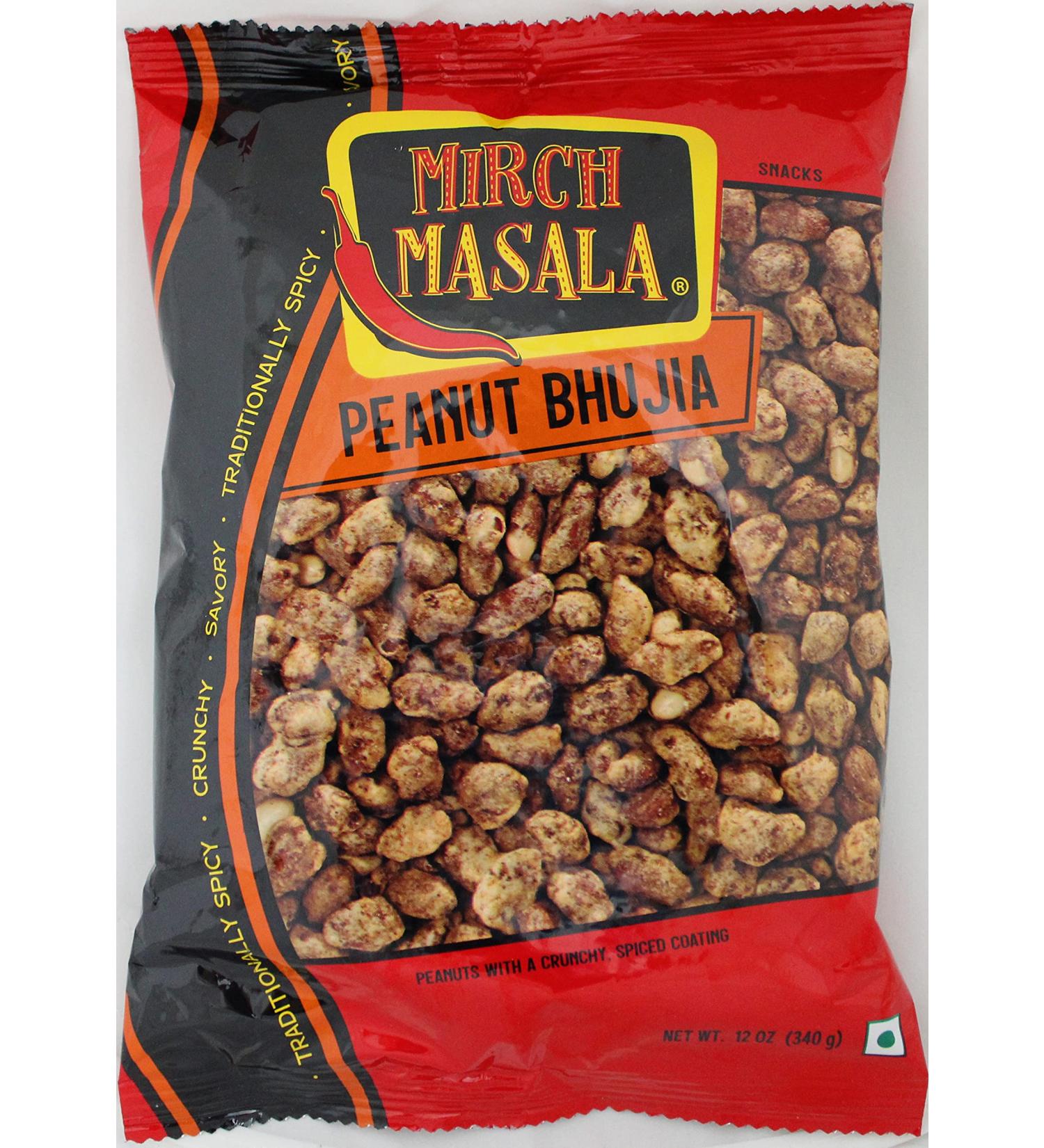Mirch Masala Snacks Peanut Bhujia 12oz. - Buy Online on GoSupps.com
